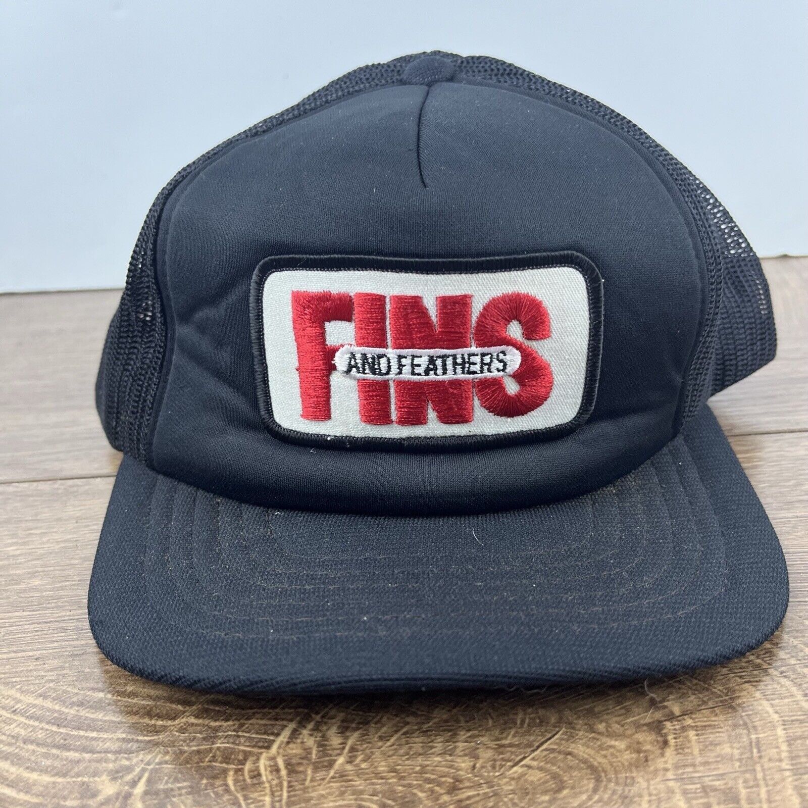 Other Fins and Feathers Snapback Hat Black Adjustable Hat Black Ad Size ONE SIZE - 3 Thumbnail