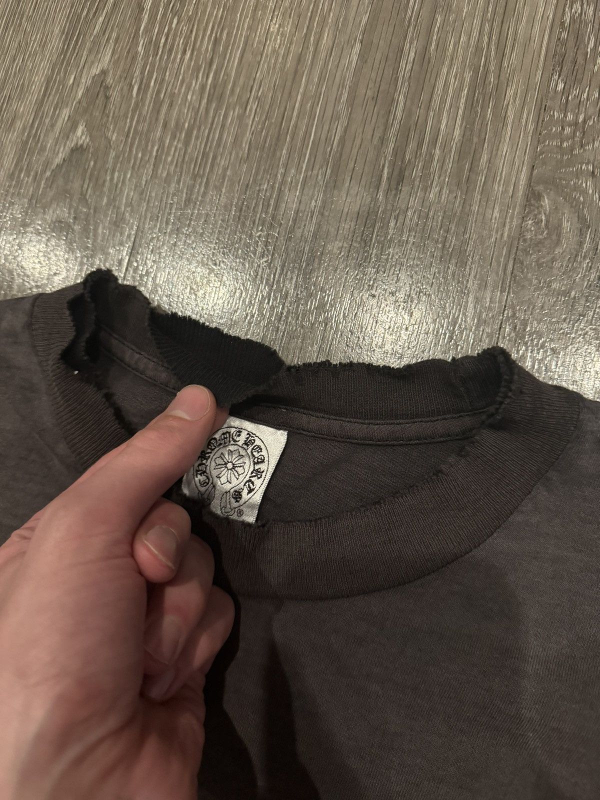 Chrome Hearts Chrome Hearts THRASHED Joe Foti 2009 Floojin Stamp Tee Size US M / EU 48-50 / 2 - 14 Thumbnail