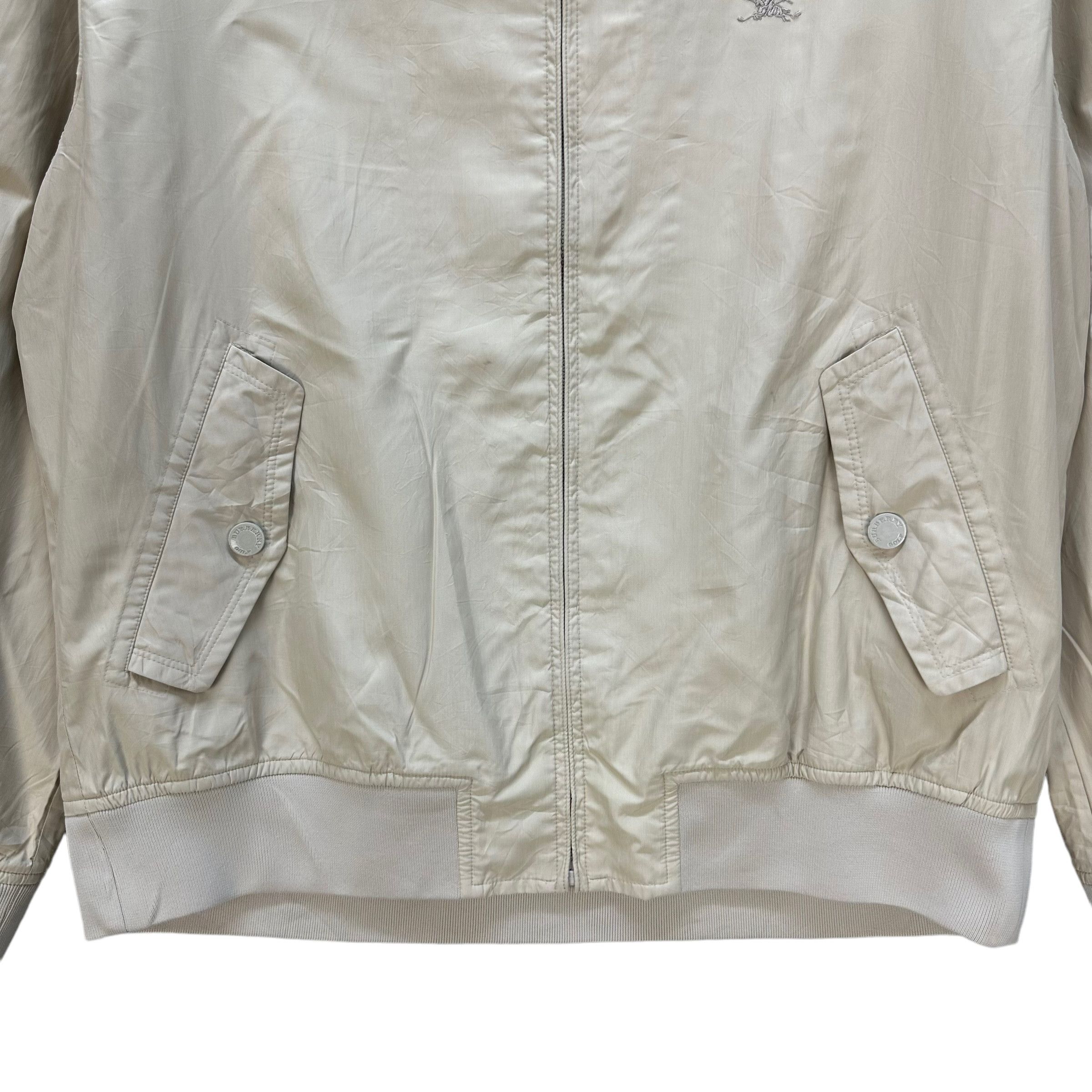 Burberry BURBERRY GOLF BEIGE JACKET #9085-55 Size US L / EU 52-54 / 3 - 3 Thumbnail