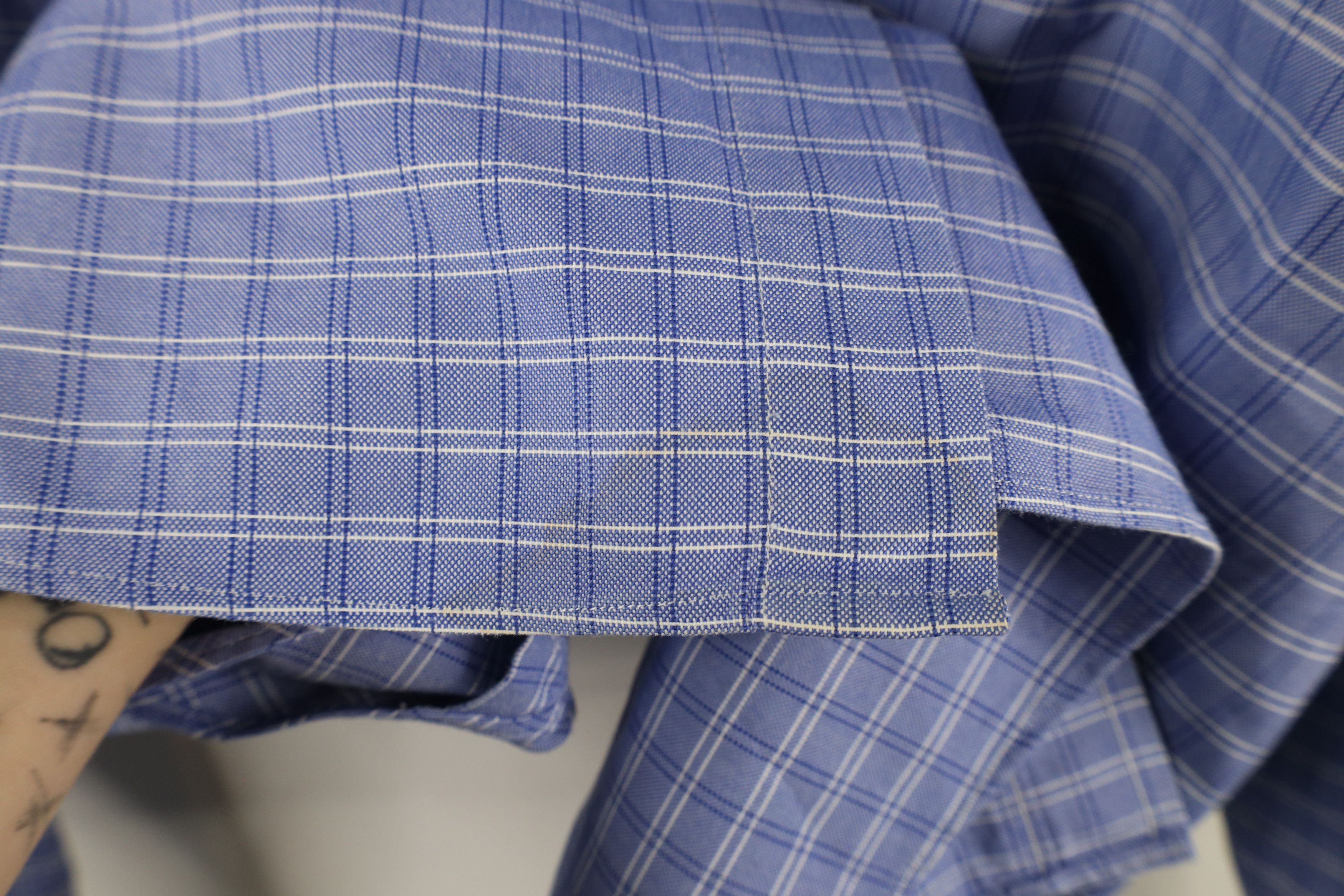 Brooks Brothers × Vintage Vintage 90s Brooks Brothers Regent Down Shirt Plaid USA Size US L / EU 52-54 / 3 - 4 Thumbnail