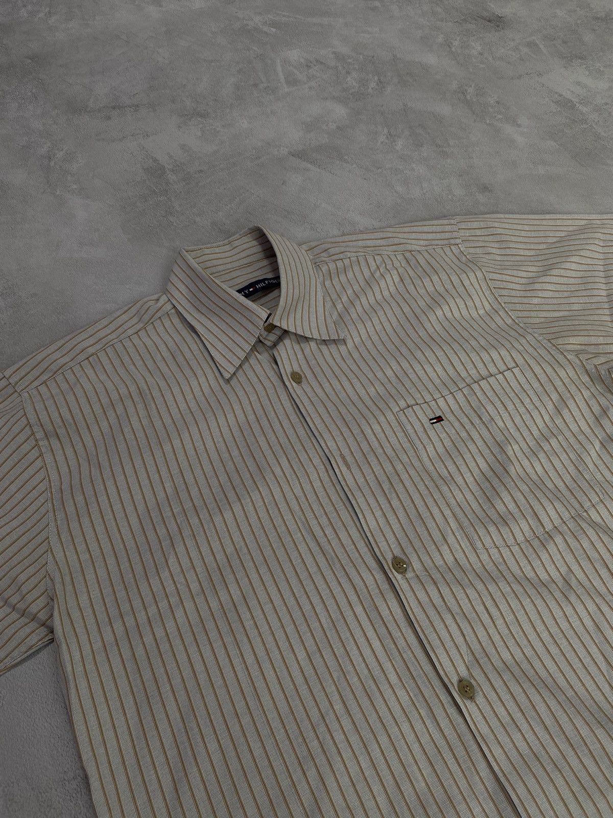 Tommy Hilfiger ⛰️ Shirt Button Up Tommy Hilfiger Outdoor Life Size US XL / EU 56 / 4 - 2 Thumbnail
