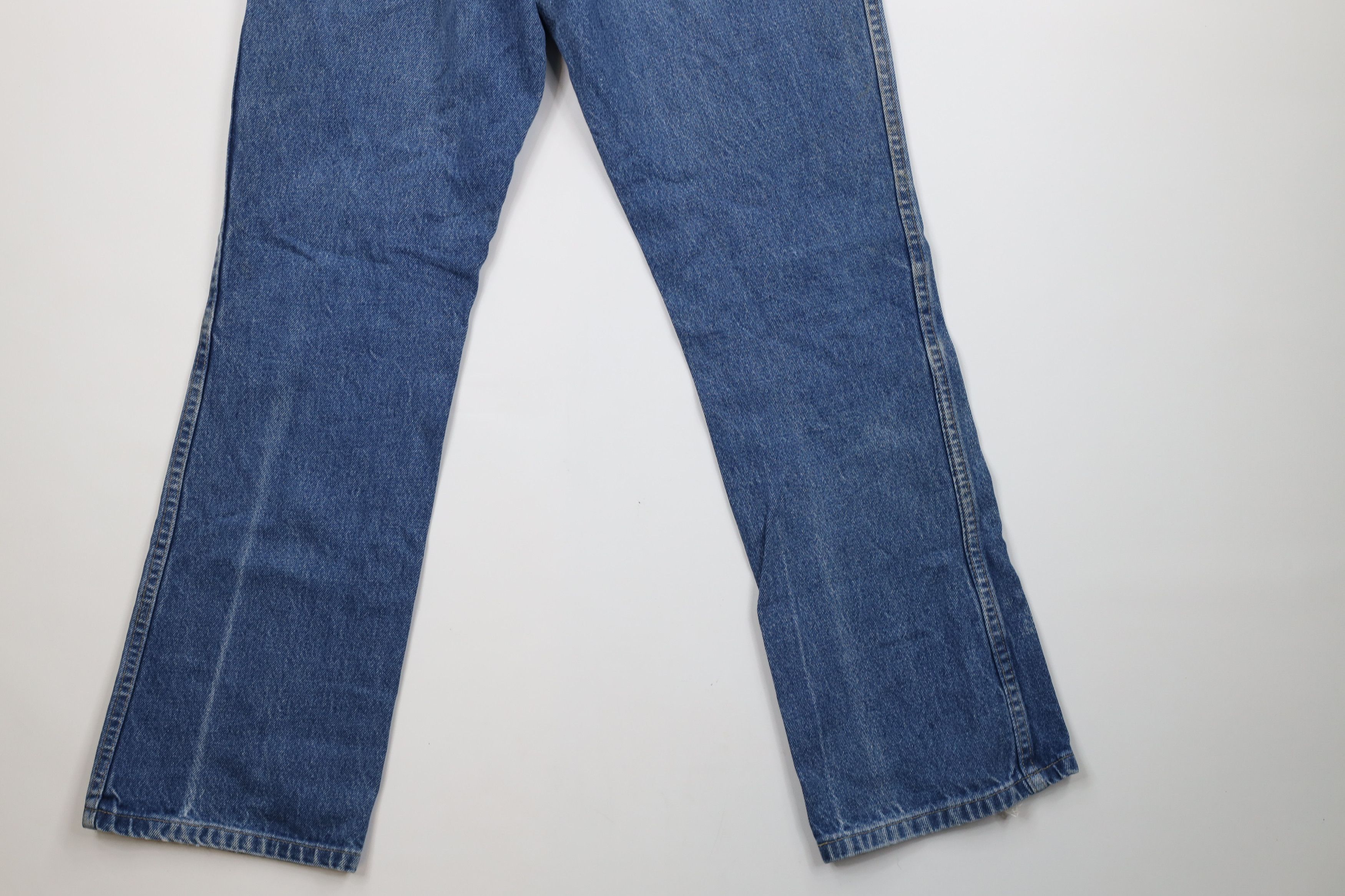 Vintage Vintage 90s Streetwear Flared Bootcut Denim Jeans Blue USA Size US 32 / EU 48 - 12 Thumbnail