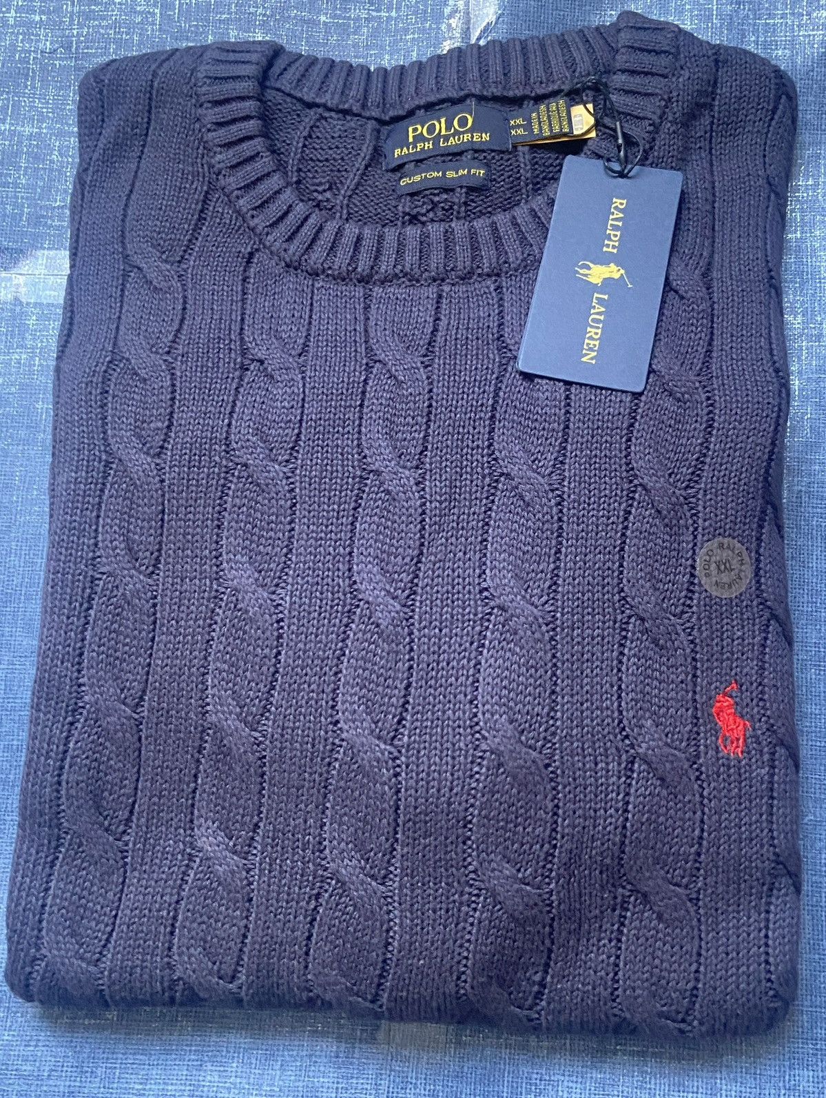 Ralph Lauren Ralph lauren cable knitted jumper XXL dize Size US XXL / EU 58 / 5 - 1 Thumbnail