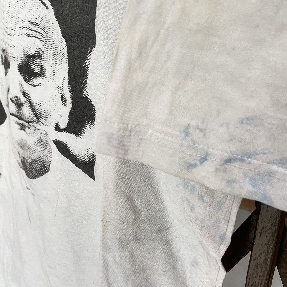 Rap Tees Vintage I like the pope the pope smokes dope T shirt Size US XL / EU 56 / 4 - 9 Thumbnail