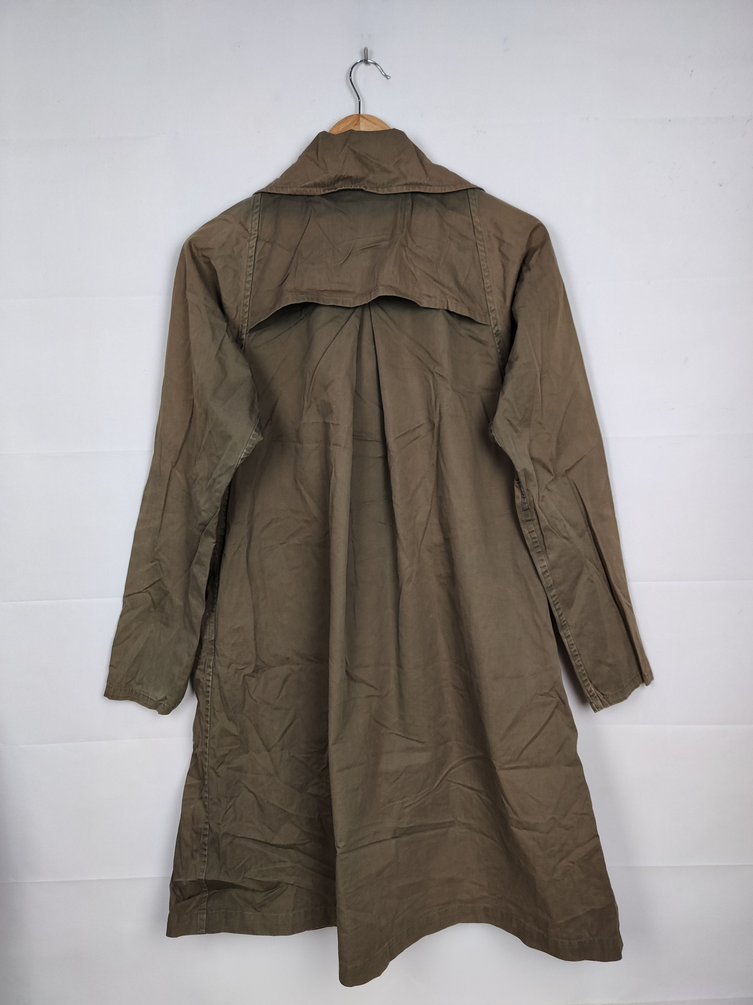 Vintage × Yohji Yamamoto Vintage Yohji Yamamoto Y's Trench Coat Size US M / EU 48-50 / 2 - 3 Thumbnail