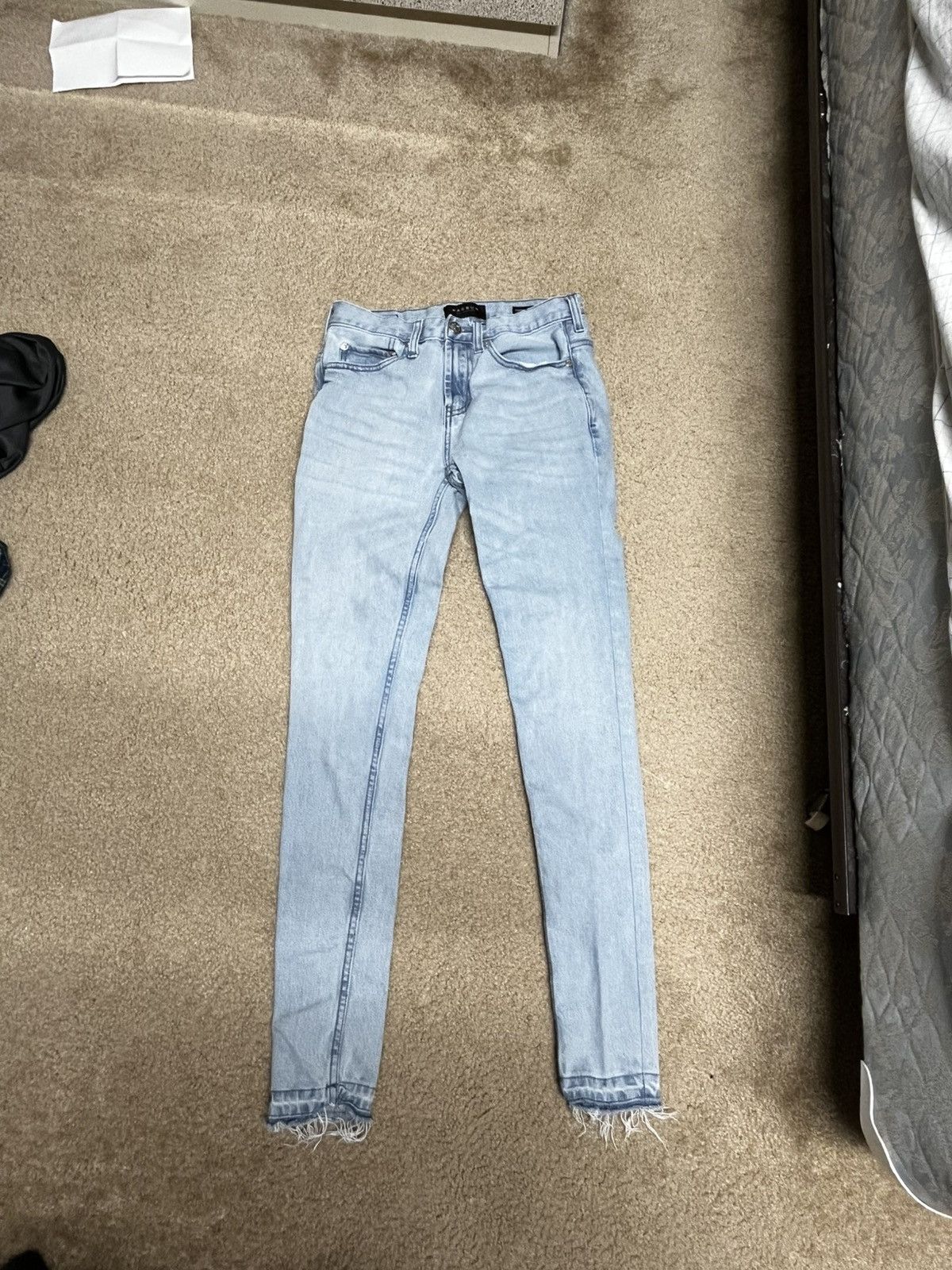 Designer Pascun Jeans Light blue Size 28x30- ships within 1 day Size US 28 / EU 44 - 1 Thumbnail