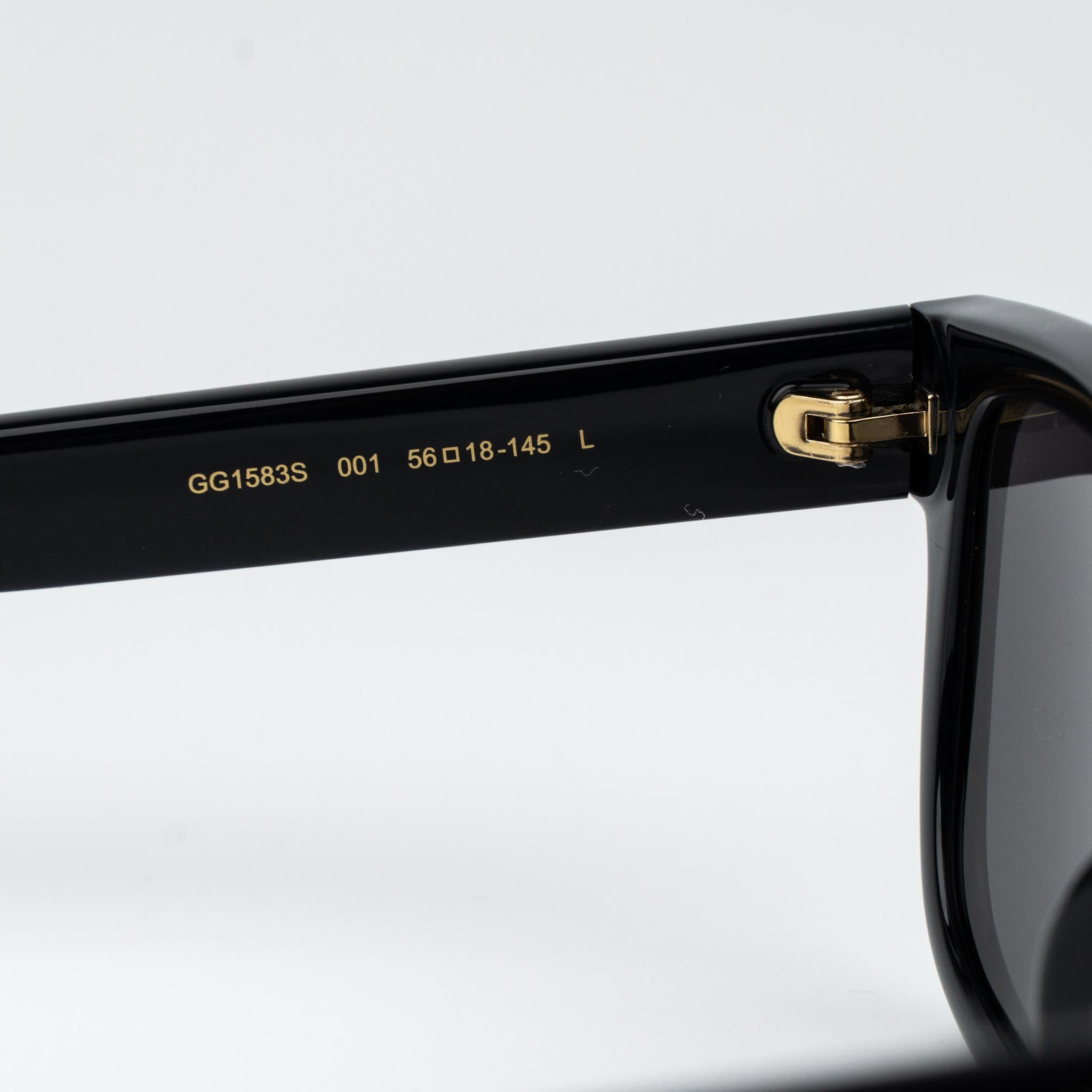 Gucci Gucci Men Sunglasses Black Square GG1583S 001 NEW AUTHENTIC Size ONE SIZE - 7 Thumbnail