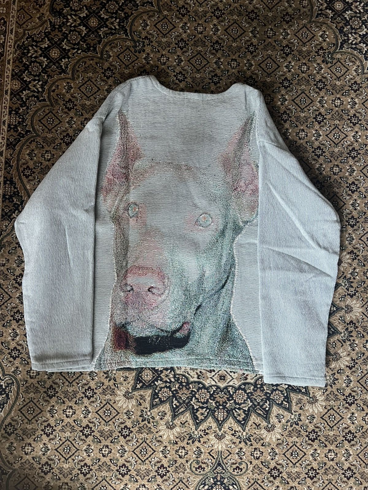 Other knitwrth Doberman sweater (L) Size US L / EU 52-54 / 3 - 3 Thumbnail
