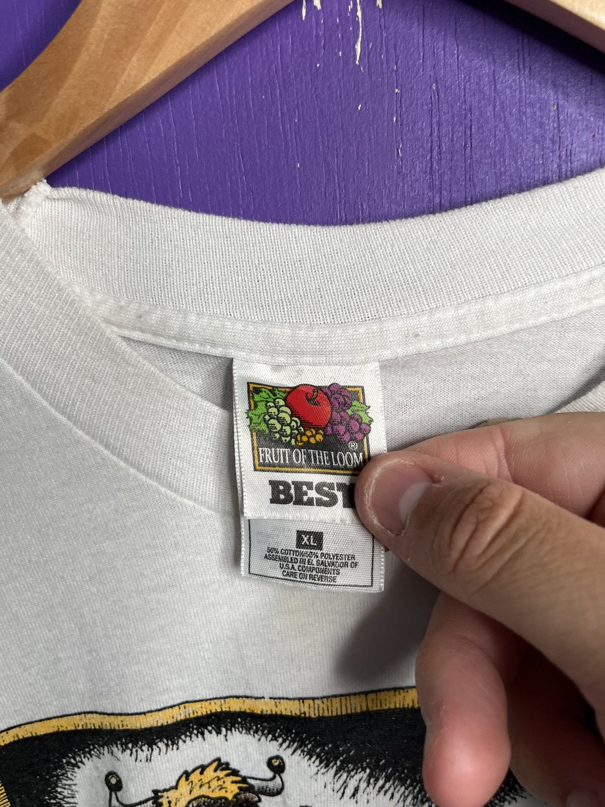Vintage Vintage 1998 what’s the beef Oprah boxing tee Size US XL / EU 56 / 4 - 4 Thumbnail