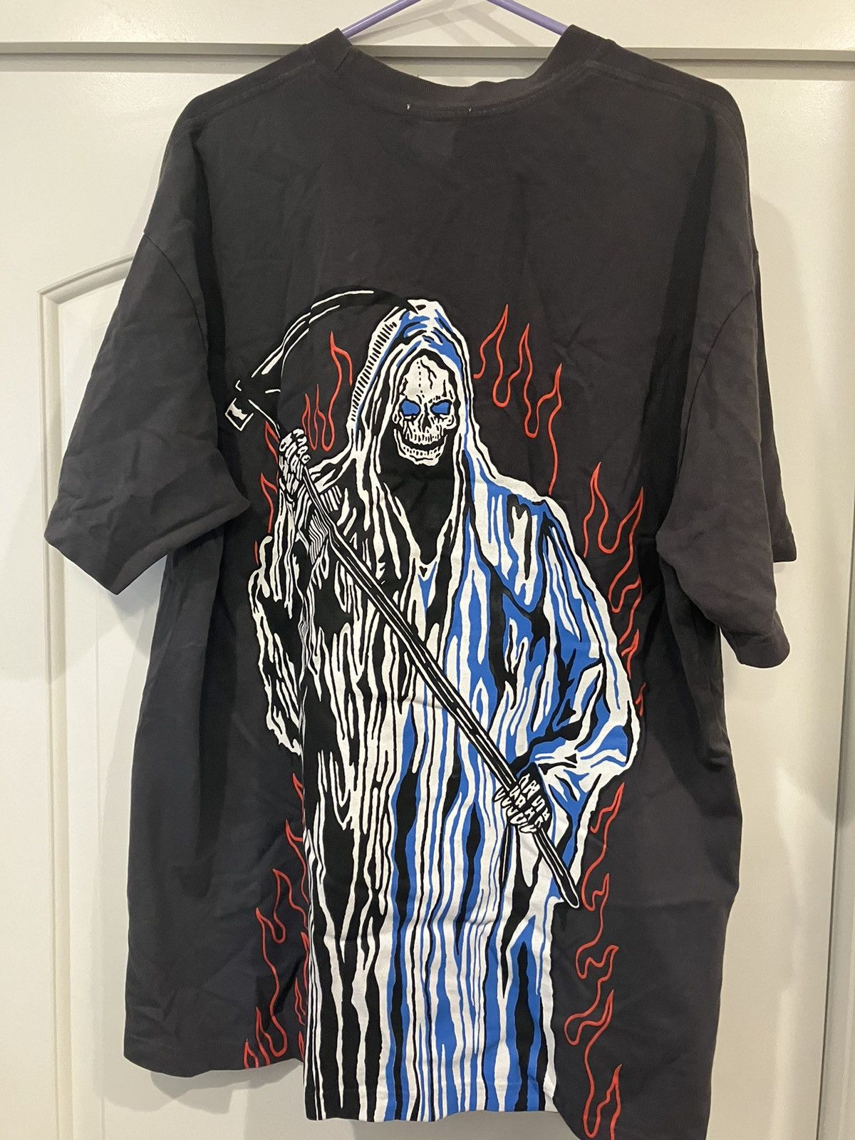 Vintage Ashe Grey Reaper Shirt Size US XL / EU 56 / 4 - 1 Preview