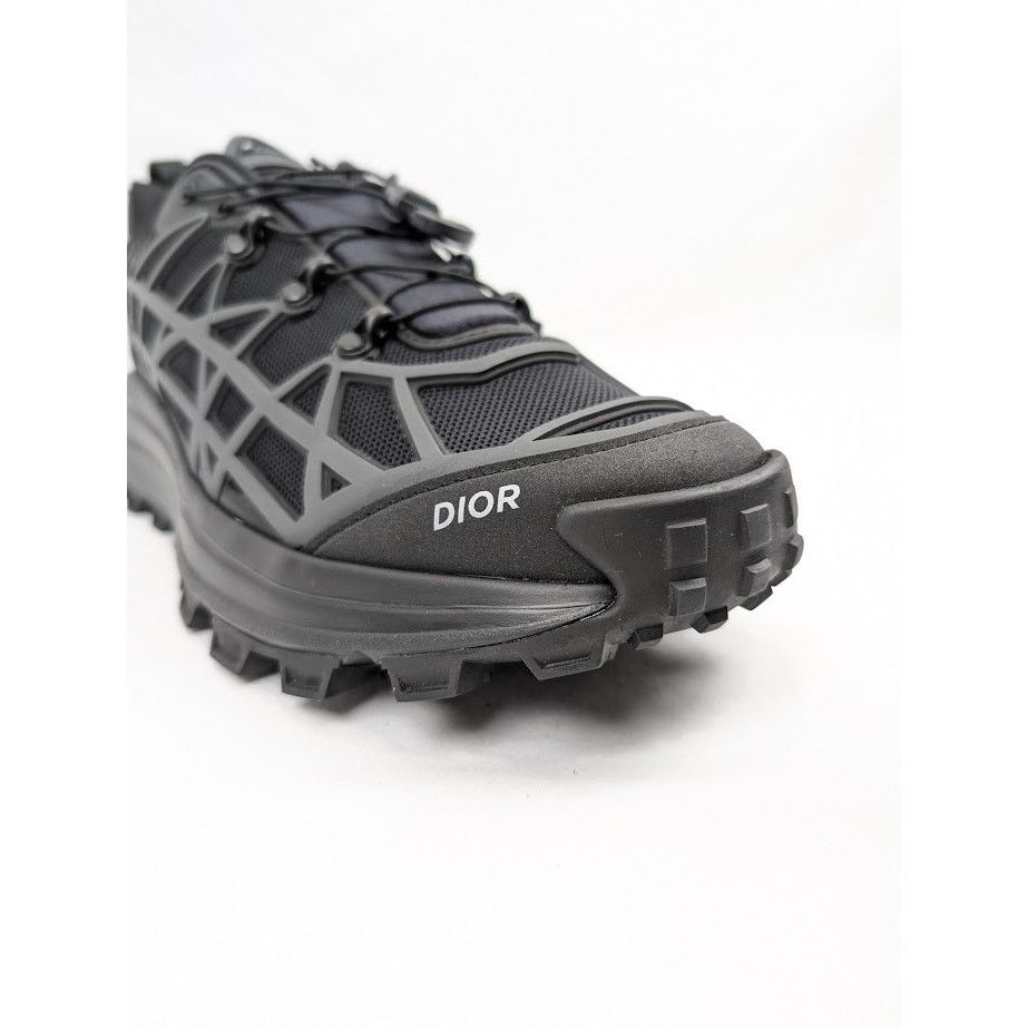 Dior o1rshd1 B31 Rubber Mesh Sneakers in Black Size US 12 / EU 45 - 6 Thumbnail