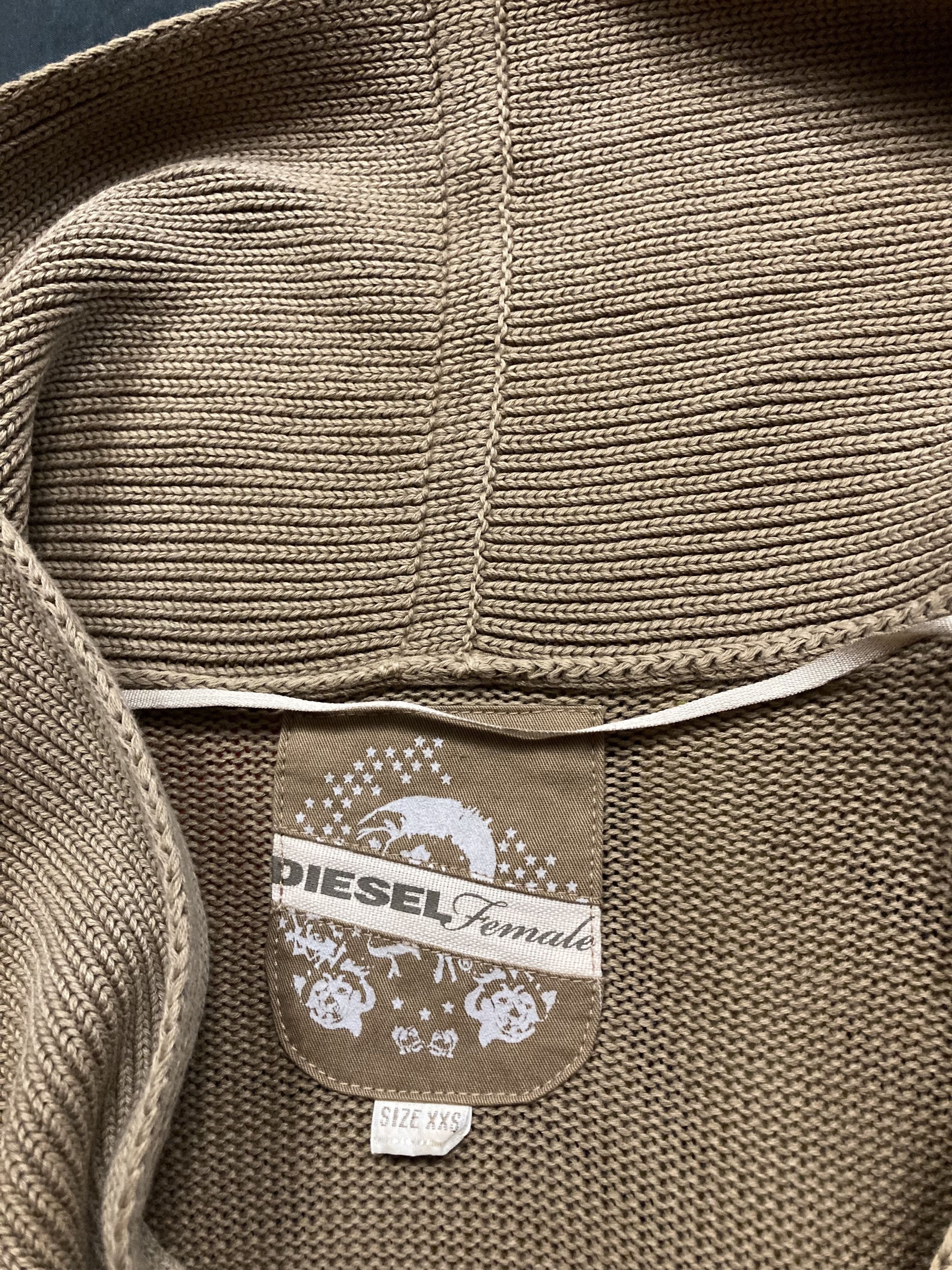 Diesel Diesel Vintage Y2K Avantgarde Women's Cardigan Size S / US 4 / IT 40 - 3 Thumbnail