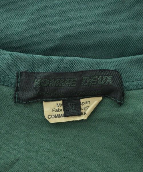 Comme des Garcons Homme Deux T-Shirts Short Sleeve Polyester Crewneck Slit Hem Green Size US XL / EU 56 / 4 - 7 Thumbnail