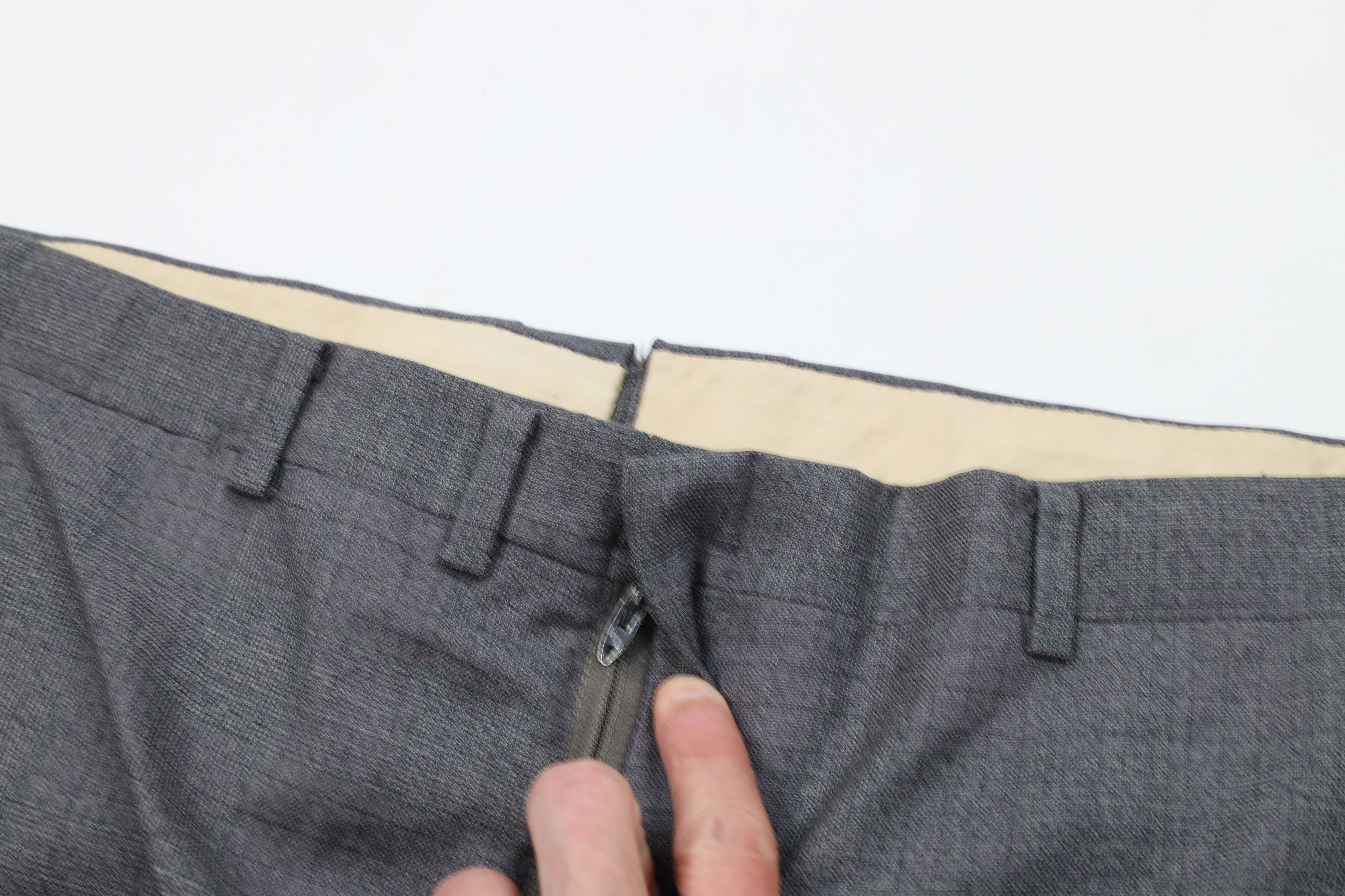 Vintage Vintage 50s 60s Streetwear Wool Blend Knit Chino Pants USA Size US 38 / EU 54 - 9 Thumbnail