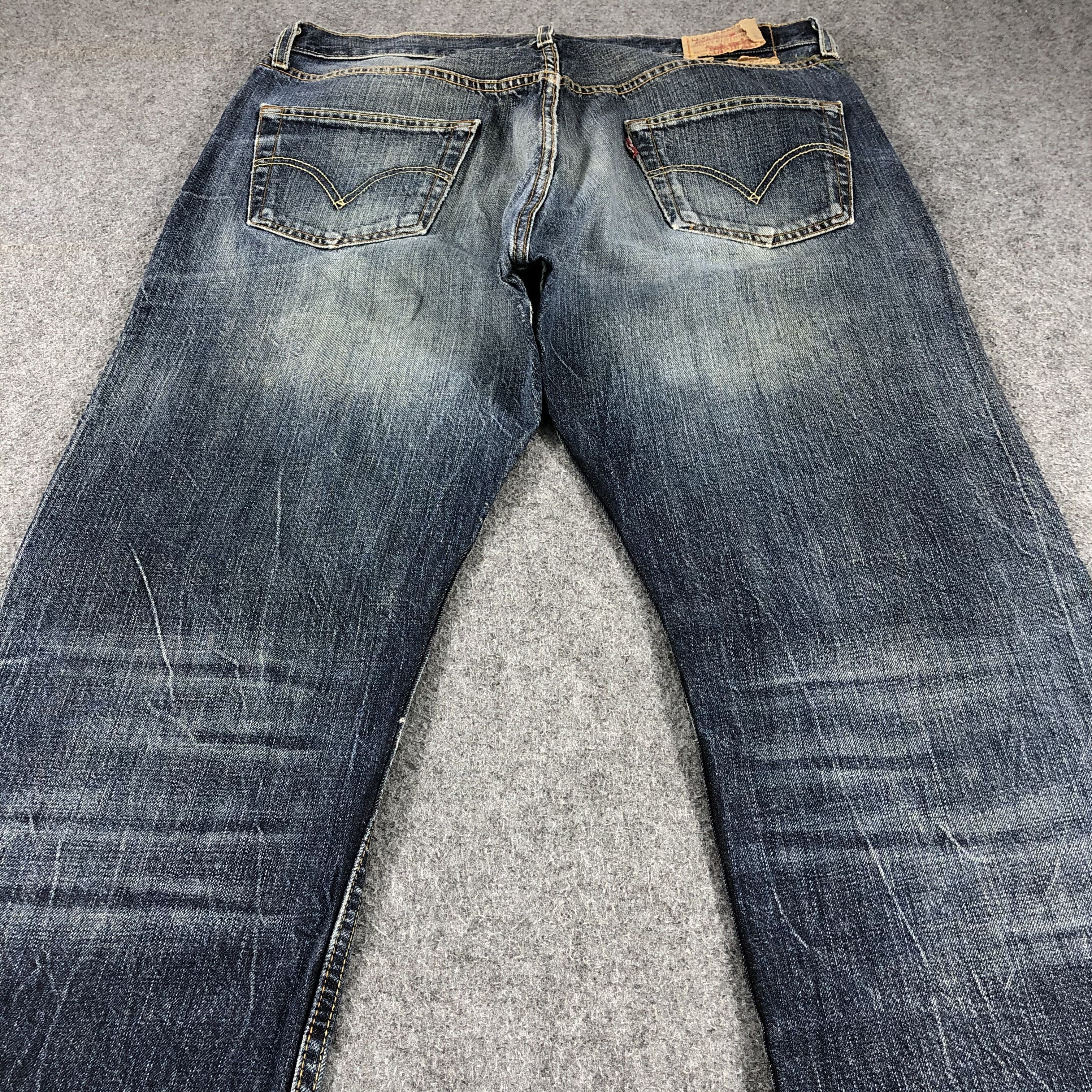 Levi's Vintage 90s Levis Jeans Lot 501-JM969 Size US 35 - 4 Thumbnail
