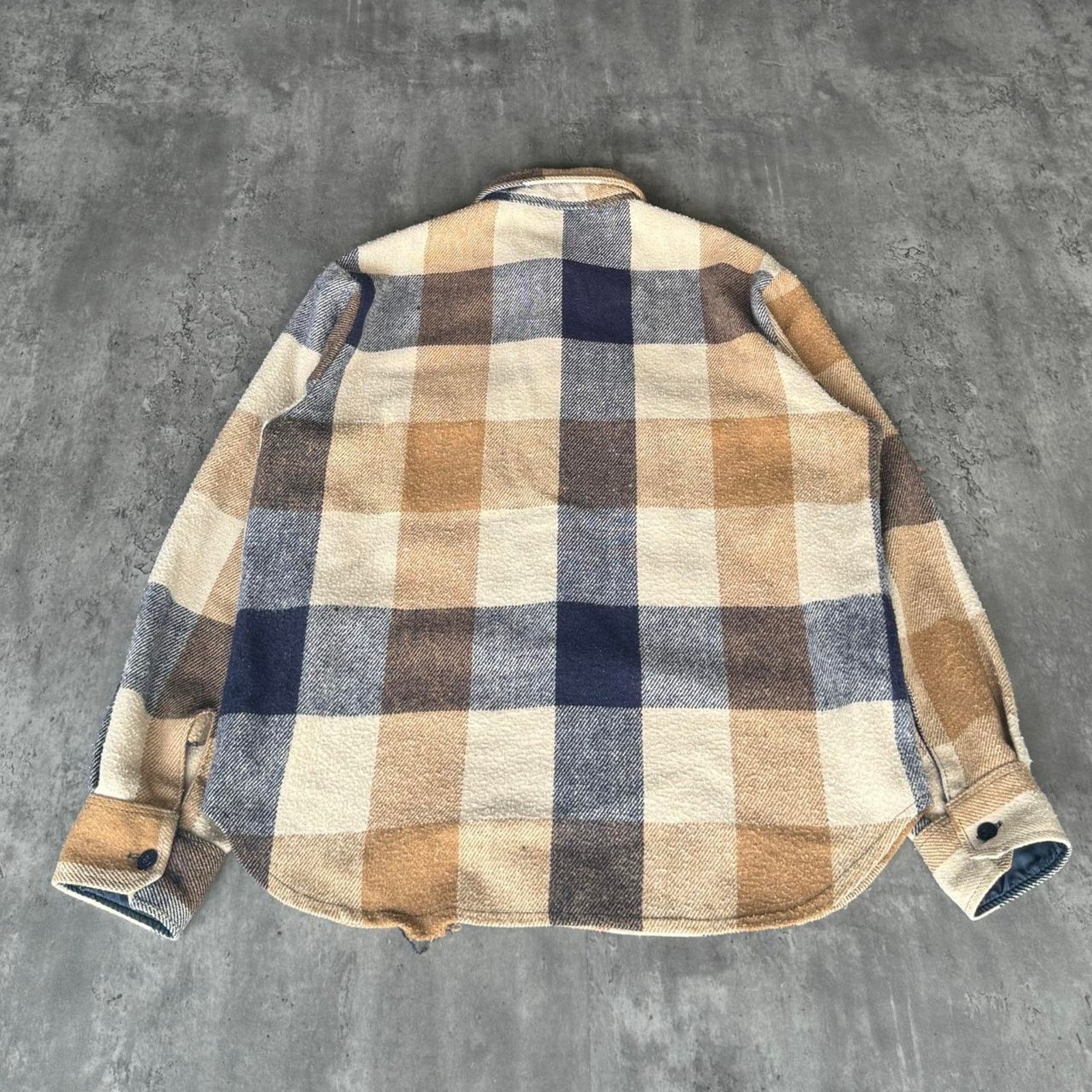 Flannel × Vintage Vintage 1990s Heavyweight Flannel Jacket Size US L / EU 52-54 / 3 - 2 Thumbnail