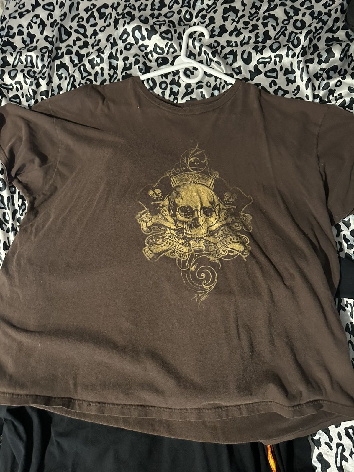 Affliction No Boundaries Skull Crown Graphic Tee Size US XXL / EU 58 / 5 - 1 Preview