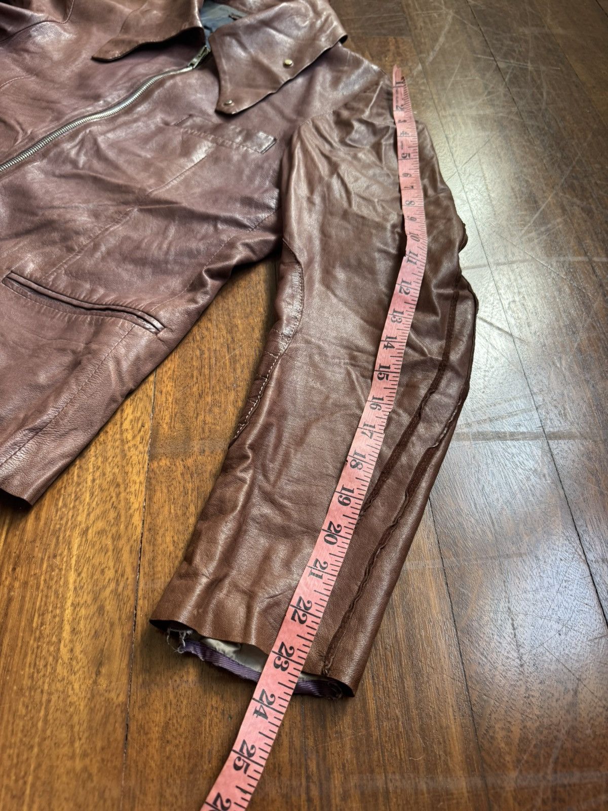 Paul Smith PAUL SMITH SHEEPSKIN LEATHER JACKET Size US M / EU 48-50 / 2 - 5 Thumbnail