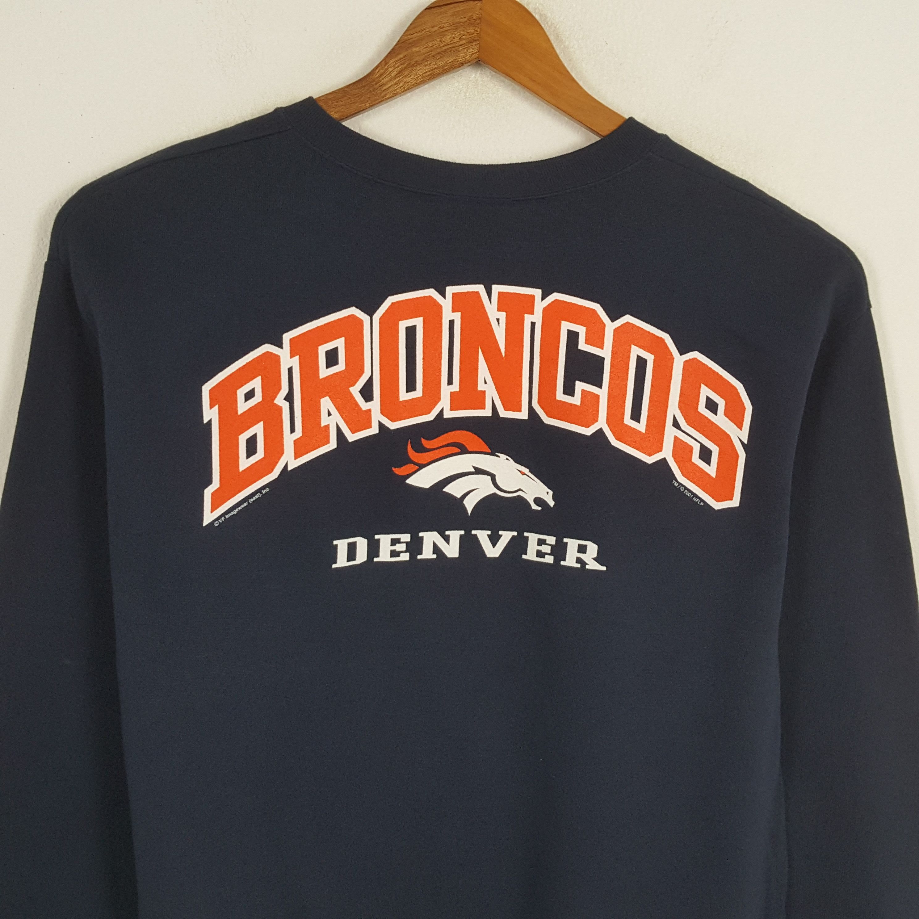 NFL × Vintage Vintage BRONCOS DENVER American NFL Team Swetahsirts Size US L / EU 52-54 / 3 - 4 Thumbnail