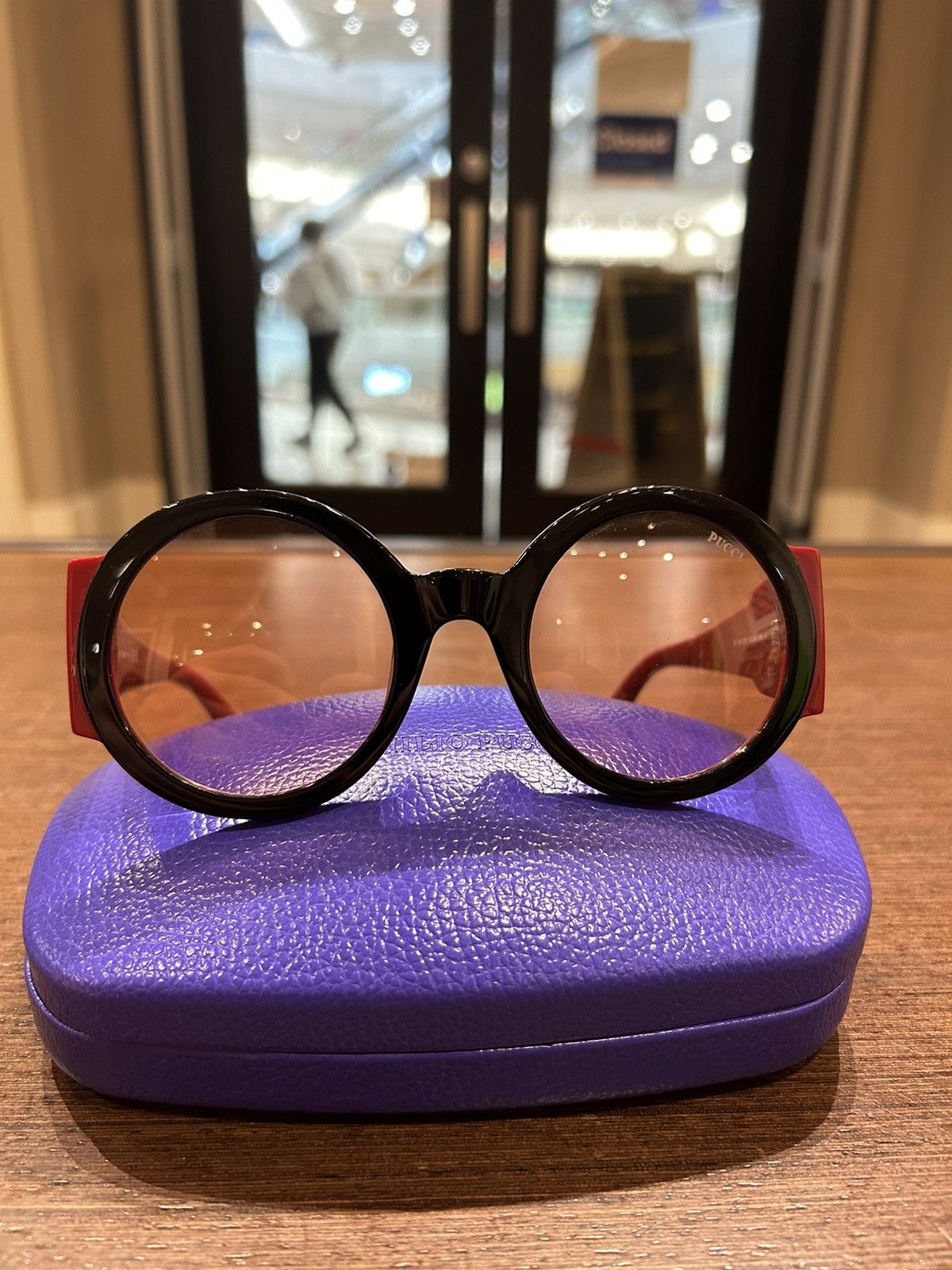 Emilio Pucci Emilio Pucci Round Sunglasses Size ONE SIZE - 2 Thumbnail