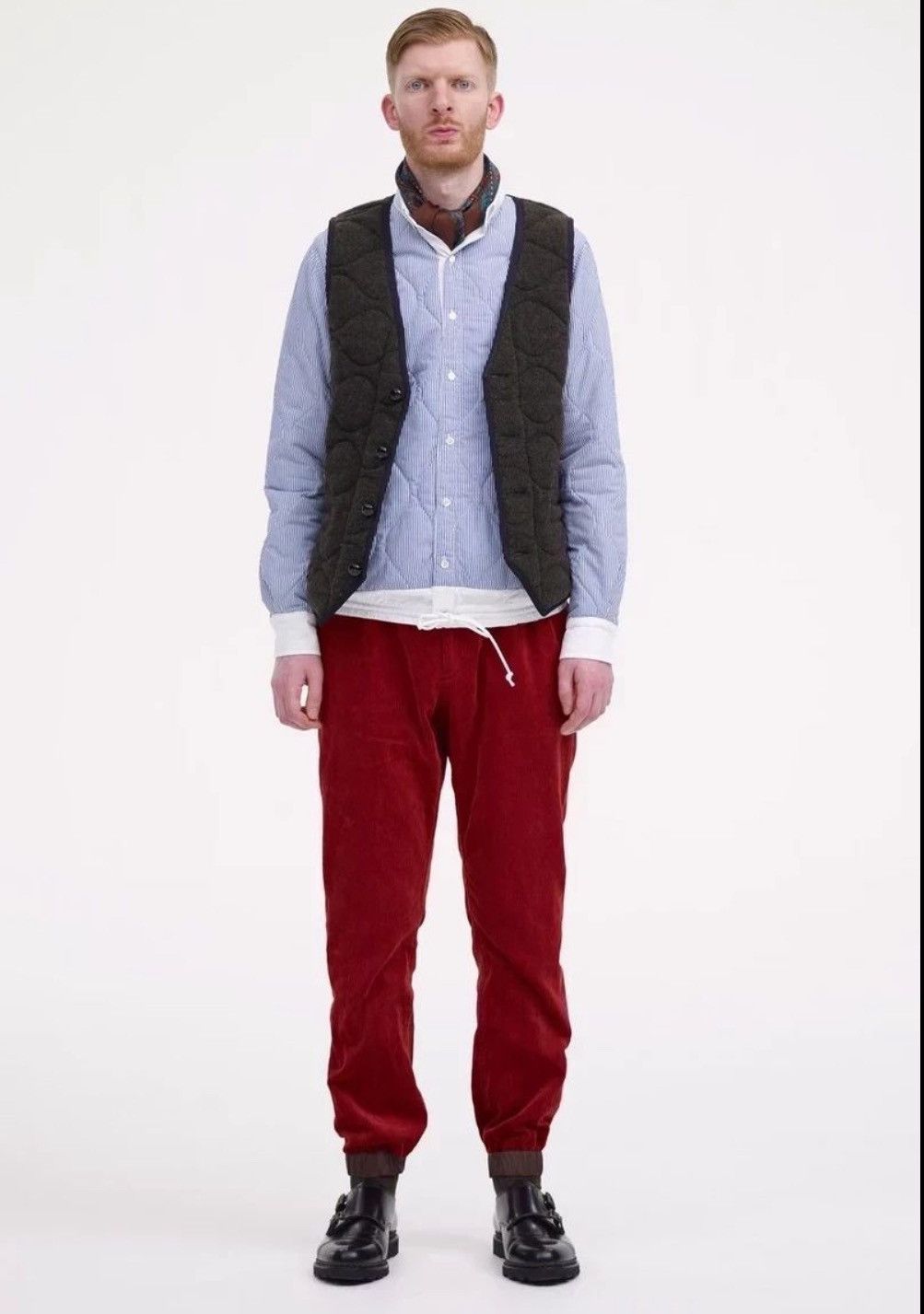 Sacai 2013 Sweatpants Corduroy Size US 32 / EU 48 - 6 Thumbnail