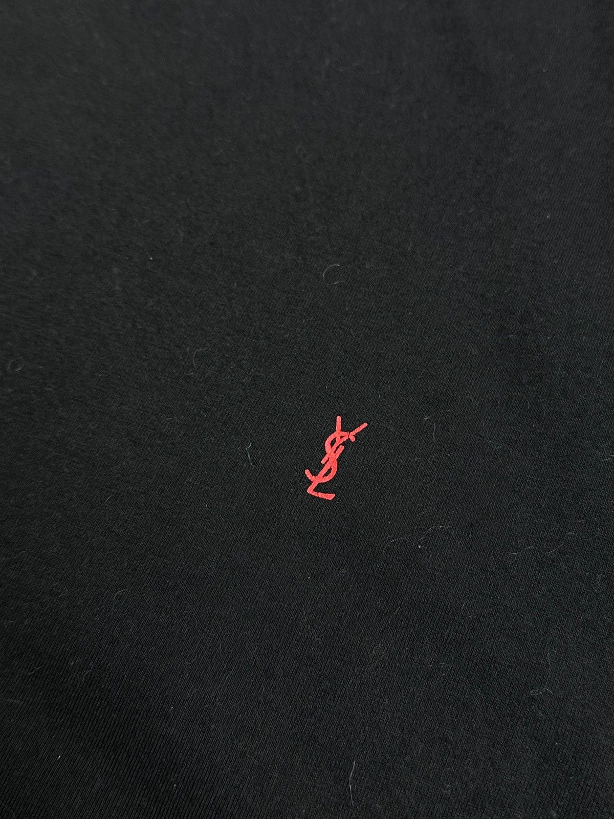 Yves Saint Laurent Vintage YSL Yves Saint Laurent Black T-shirt Rare L Size US L / EU 52-54 / 3 - 3 Thumbnail