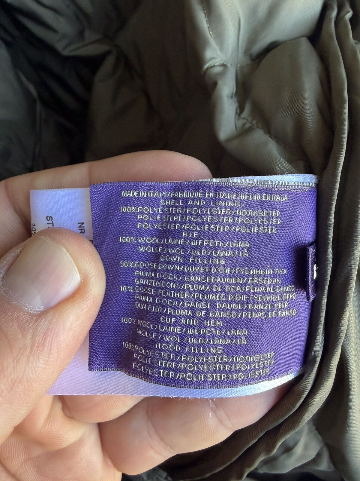 Ralph Lauren Purple Label RARE Ralph Lauren Purple Label down jacket Puffer POLO XL Size US XL / EU 56 / 4 - 16 Thumbnail
