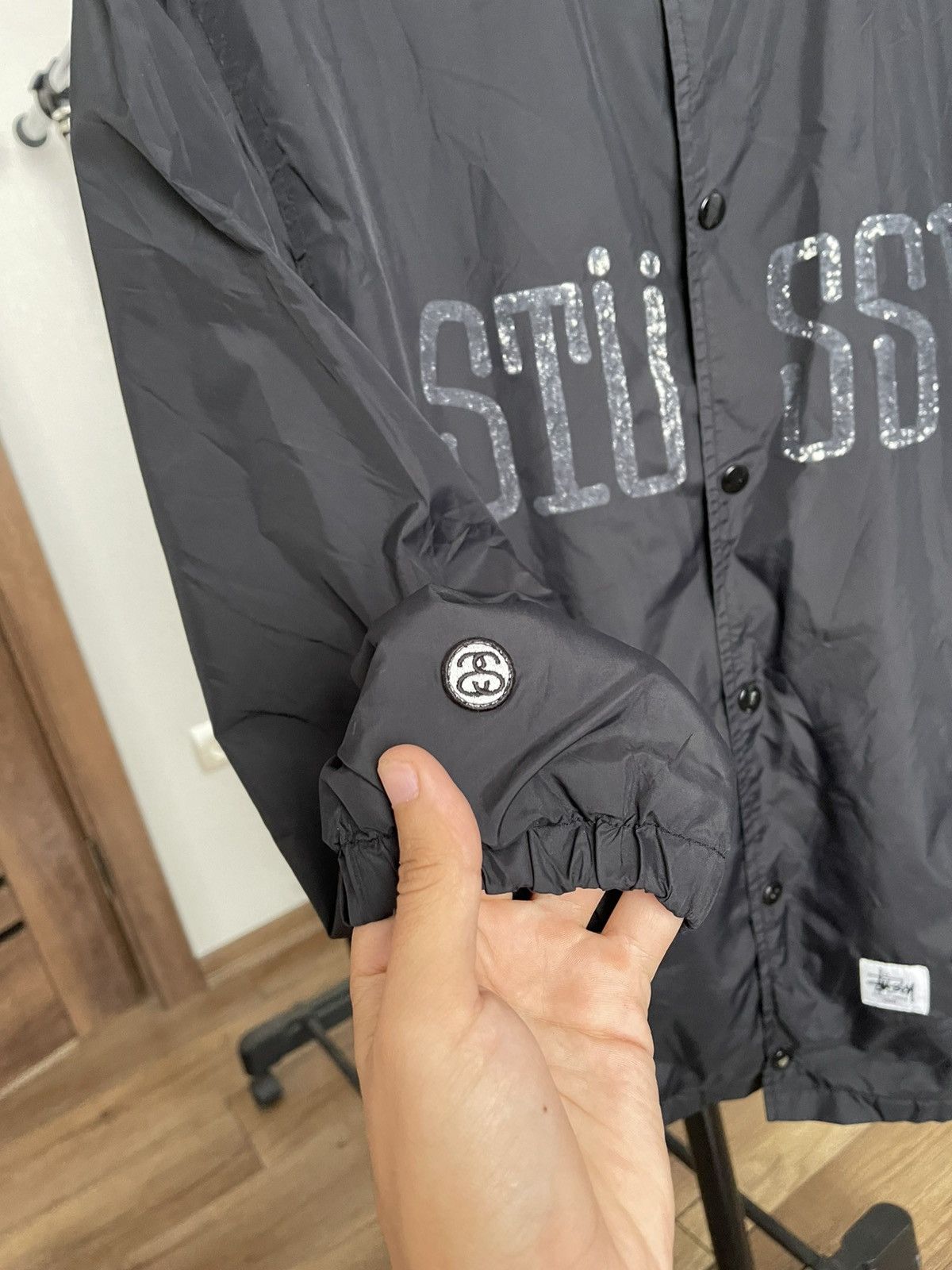 STUSSY　コーチジャケット　ナイロンジャケット　world　Tribe STUSSY コーチジャケット ナイロンジャケット world Tribe