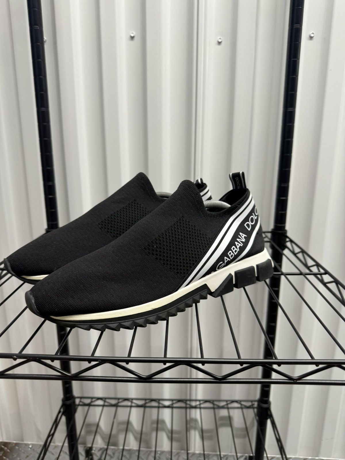 Dolce & Gabbana Dolce & Gabana Runner Black/White Size US 12 / EU 45 - 1 Thumbnail