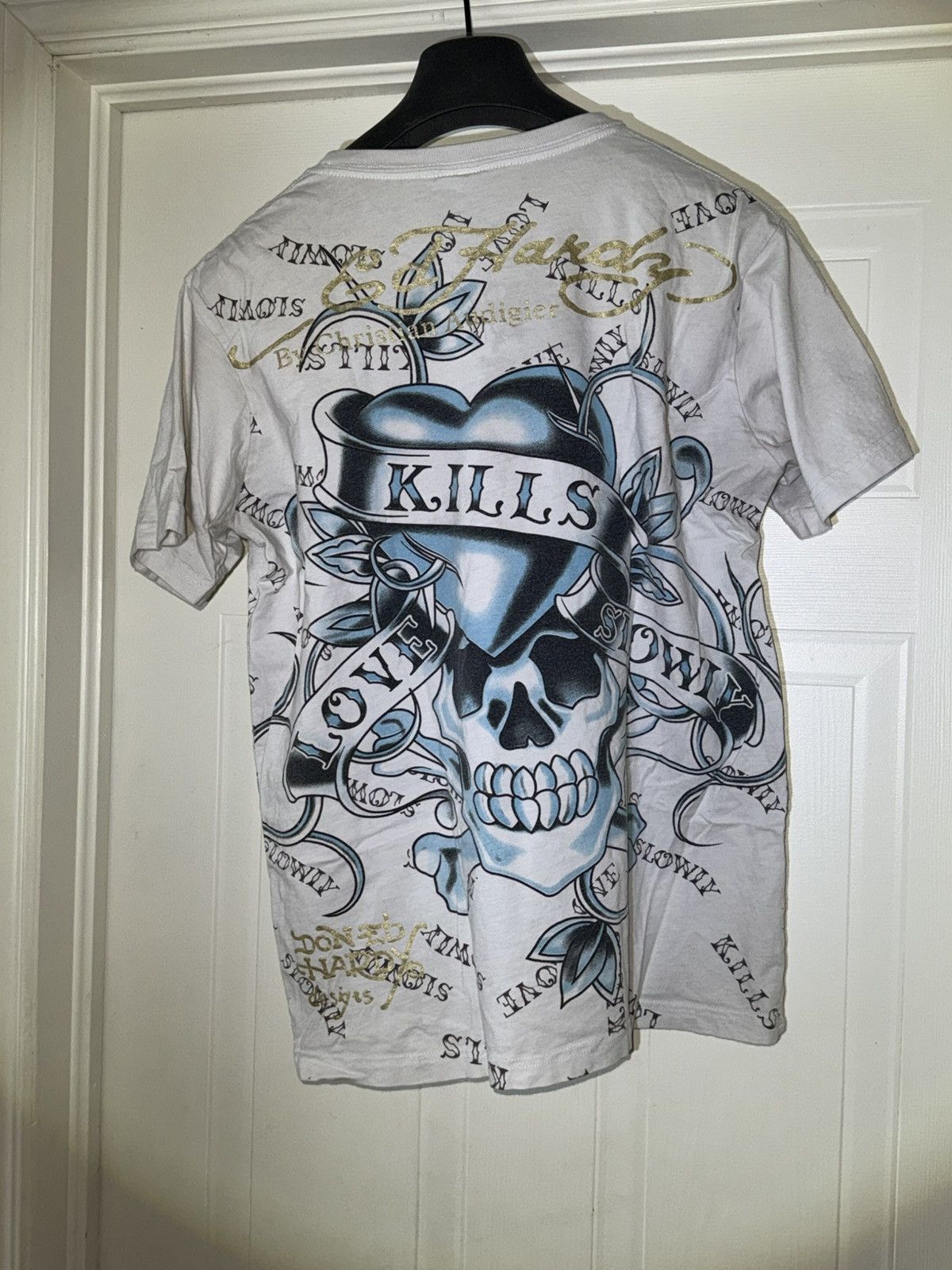 Christian Audigier × Ed Hardy Original rare Ed hardy T shirt Size US M / EU 48-50 / 2 - 2 Thumbnail