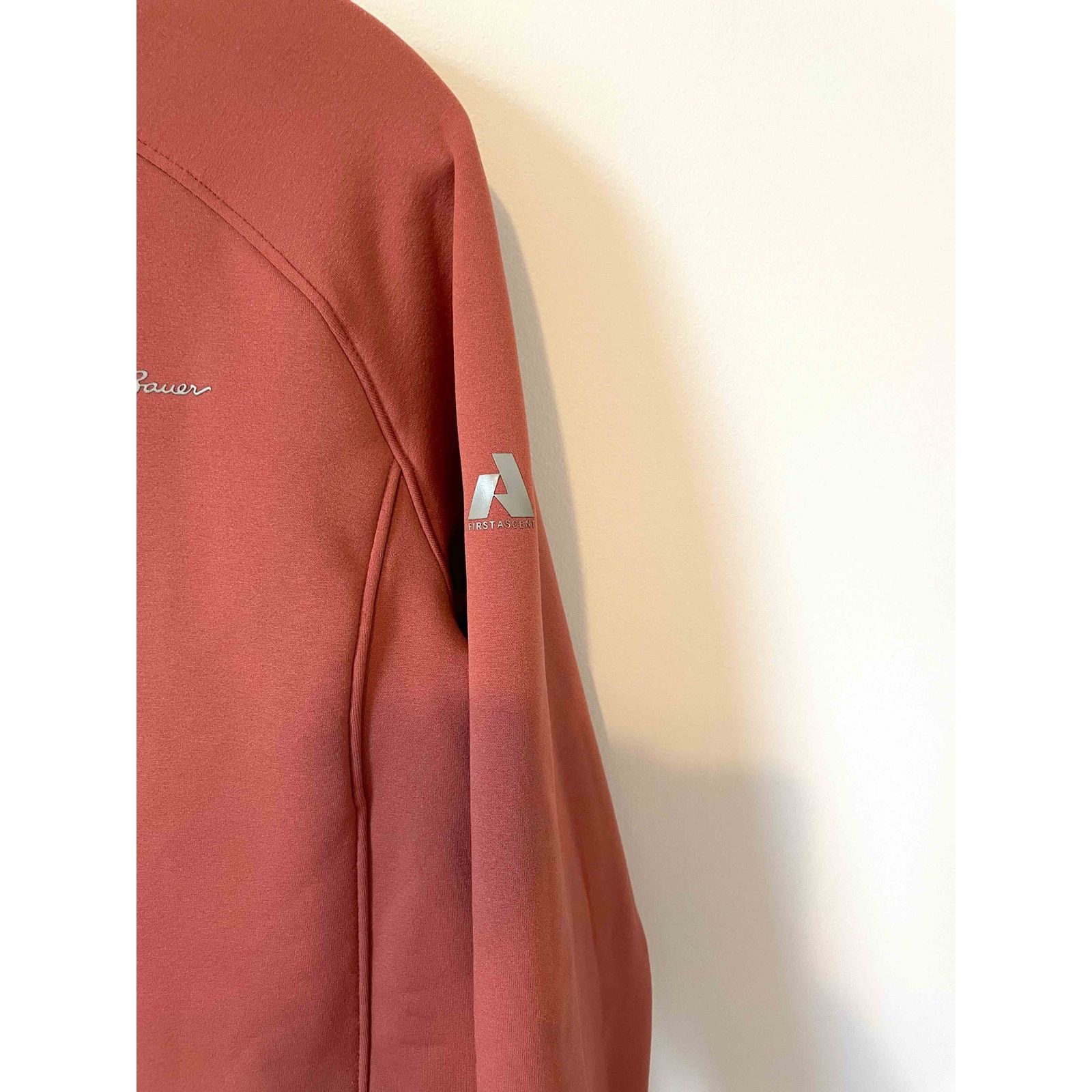 Eddie Bauer Eddie Bauer Fleeece Quarter Zip Jacket Orange Size Medium Size US M / EU 48-50 / 2 - 4 Thumbnail