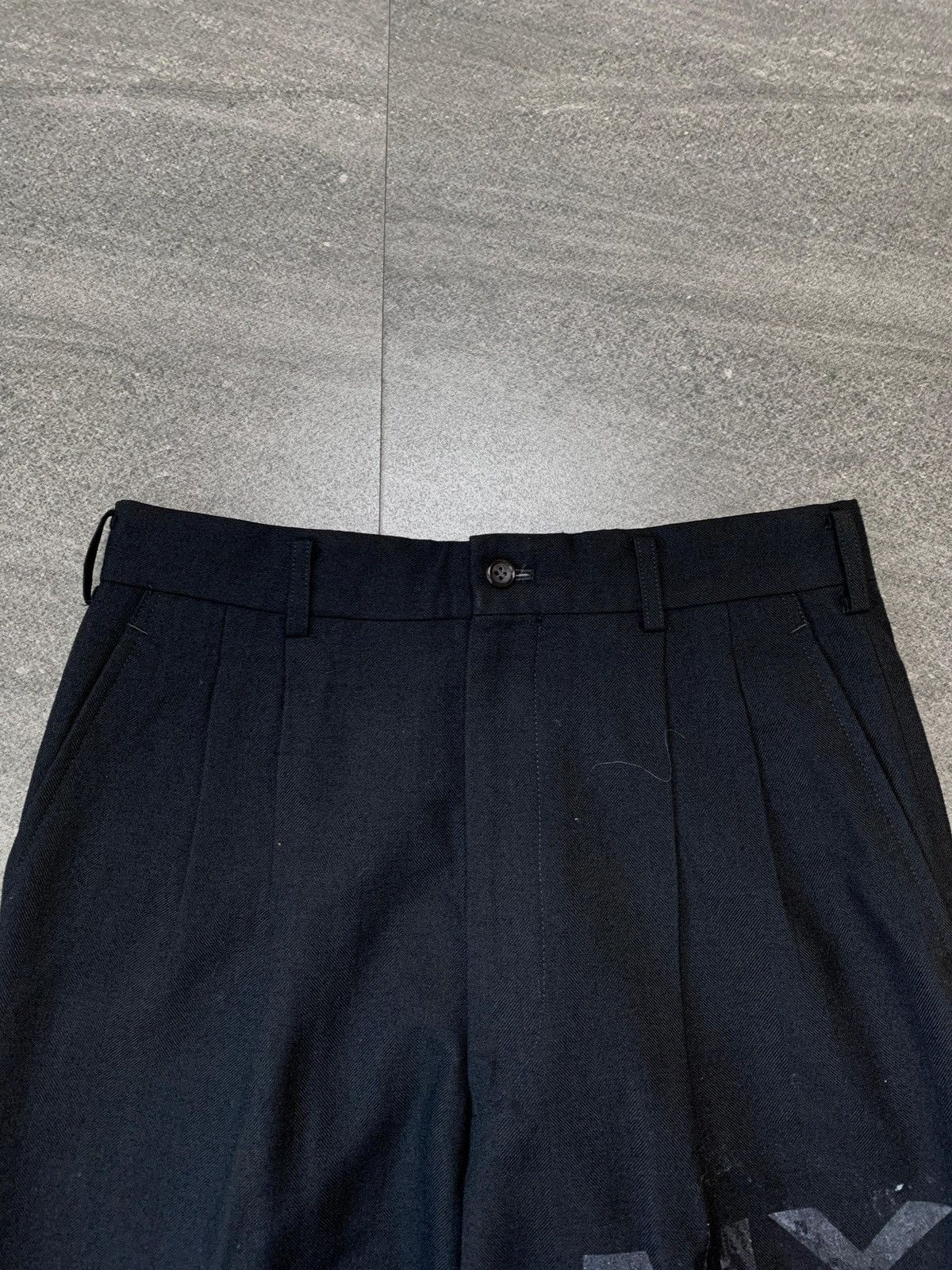 Comme des Garcons Homme FREE TAX! 90s Printed Poem Trousers - 30” Size US 31 - 3 Thumbnail