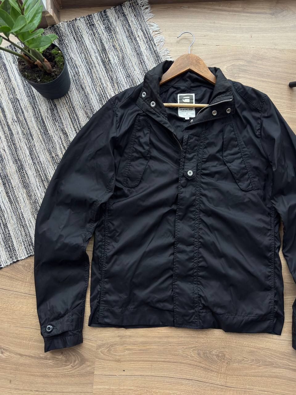 G-Star G-STAR VINTAGE LIGHT JACKET BLACK NYLON Y2K STREETWEAR MEN’S Size US M / EU 48-50 / 2 - 6 Thumbnail