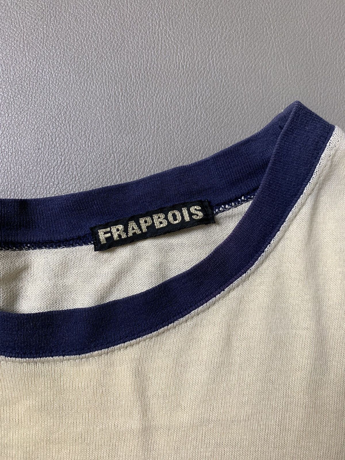 Frapbois × Issey Miyake × Japanese Brand Vintage Frapbois Archive Ringer Tshirt Size US M / EU 48-50 / 2 - 5 Thumbnail