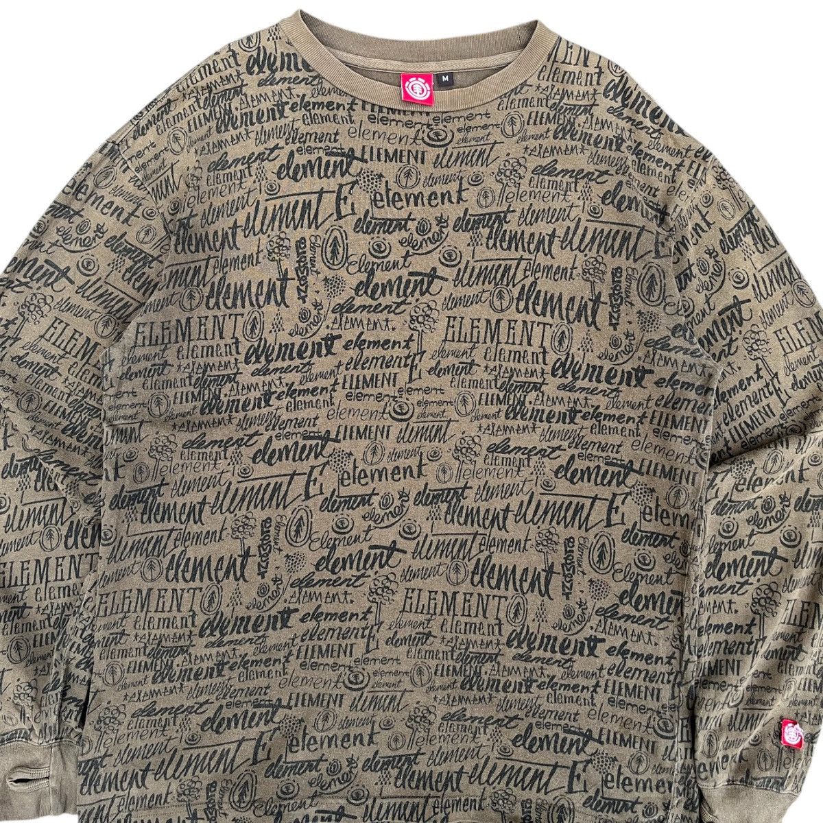 Element × Vintage Y2K Element All Over Print Longsleeve Tee Size US M / EU 48-50 / 2 - 3 Thumbnail