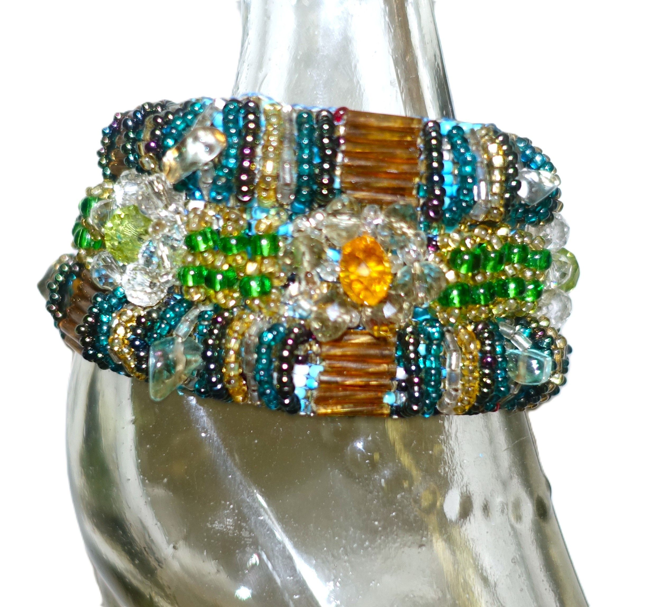 Other Multi Color Beaded Bracelet Size ONE SIZE - 1 Thumbnail