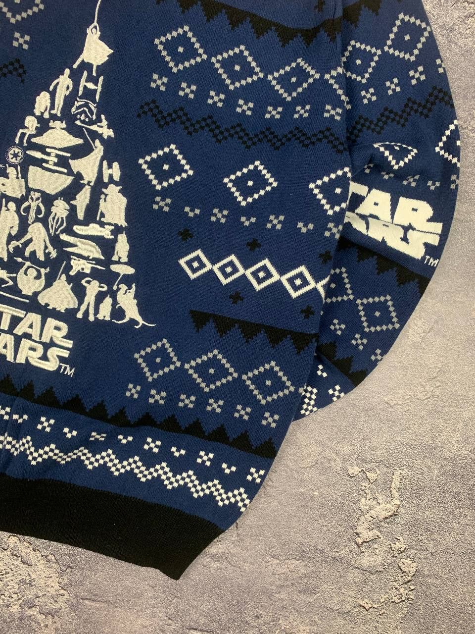 Star Wars Star Wars Blue Holiday Sweater Size L – Cotton – Classic Size US L / EU 52-54 / 3 - 5 Thumbnail