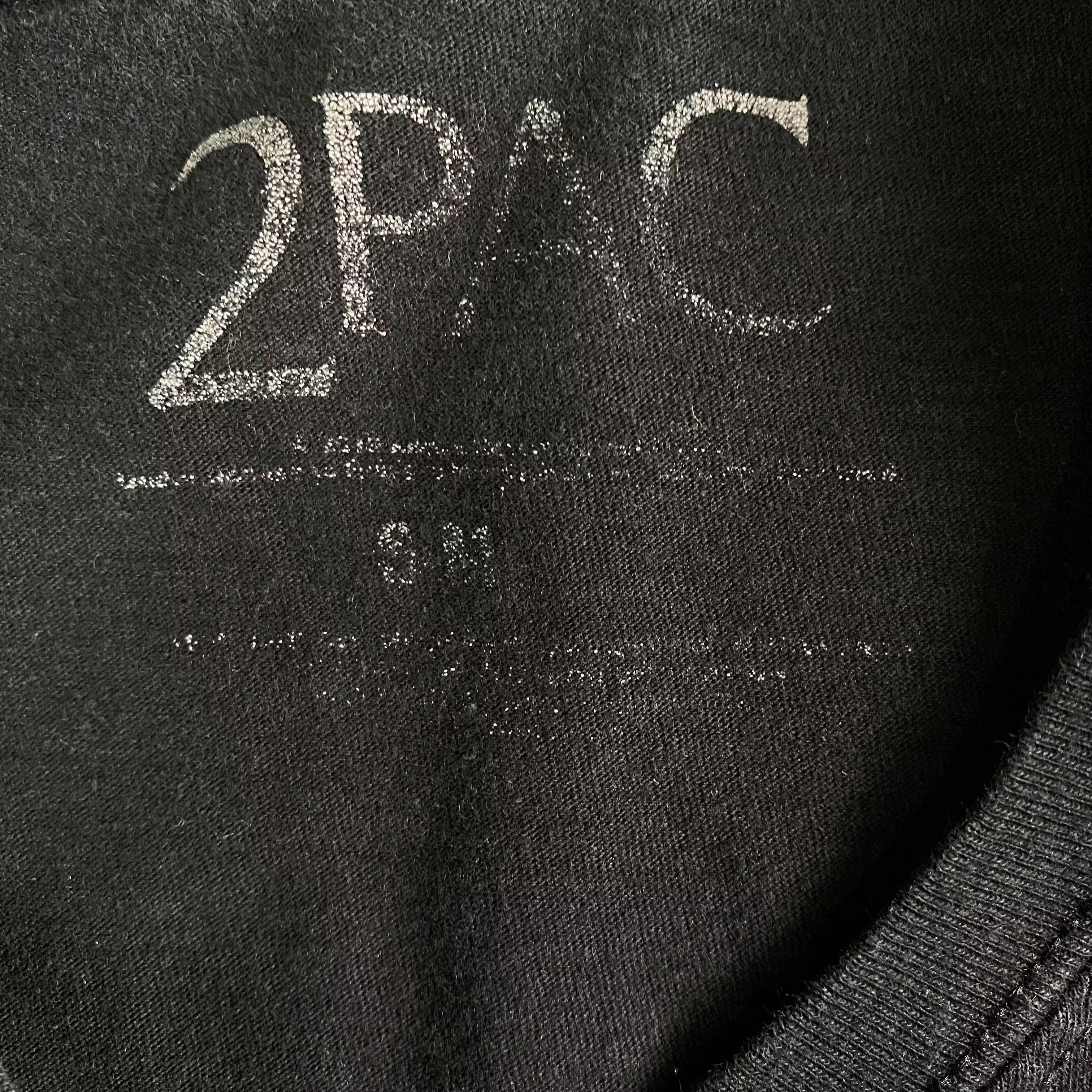 Band Tees × Vintage Mens Vintage T Shirt 2Pac Tupac Size M Size US M / EU 48-50 / 2 - 6 Thumbnail