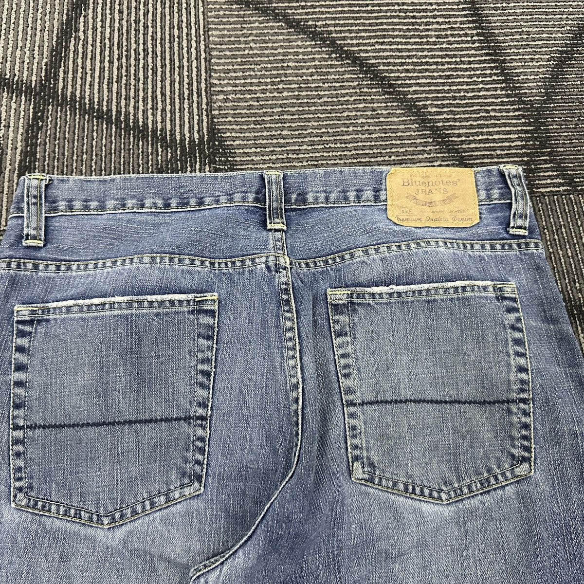 Vintage Faded🔥Loose Fit Bluenotes Jeans Size US 36 / EU 52 - 15 Thumbnail