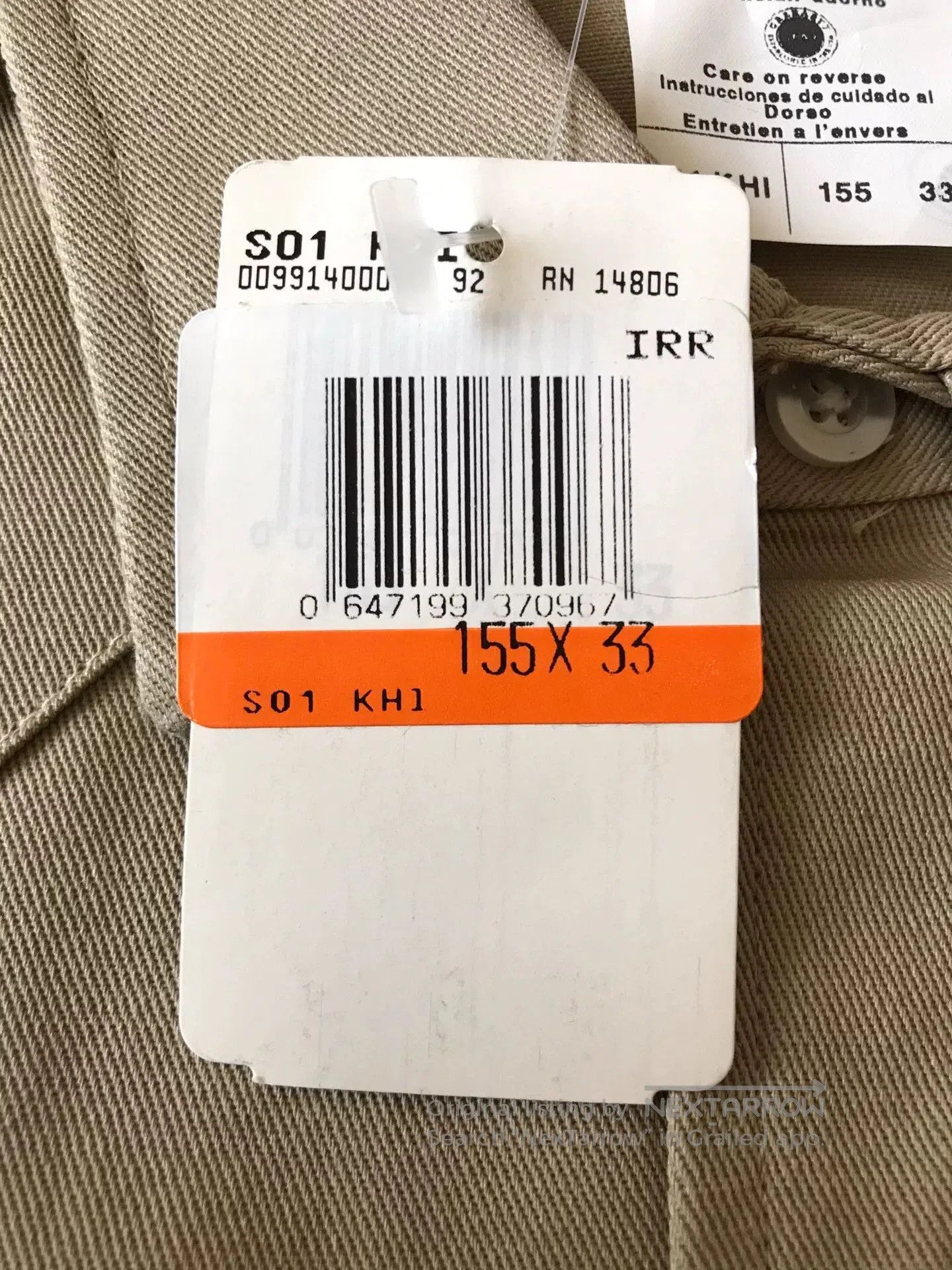 Carhartt Carhartt S01 KHI Western Shirt. Size US M / EU 48-50 / 2 - 8 Thumbnail