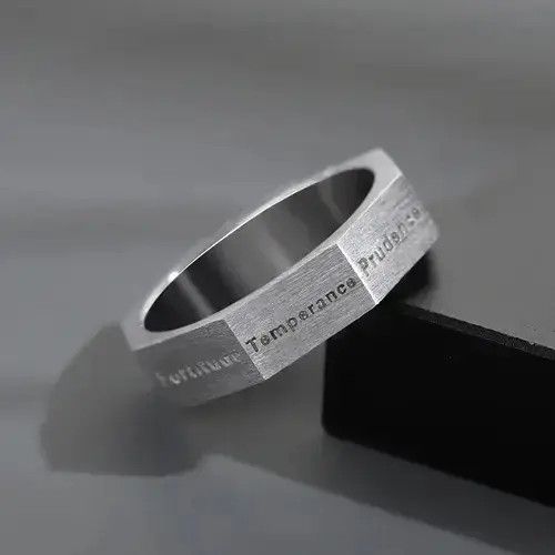Japanese Brand Human 7 Kinds of Virtue Rings Size ONE SIZE - 3 Thumbnail