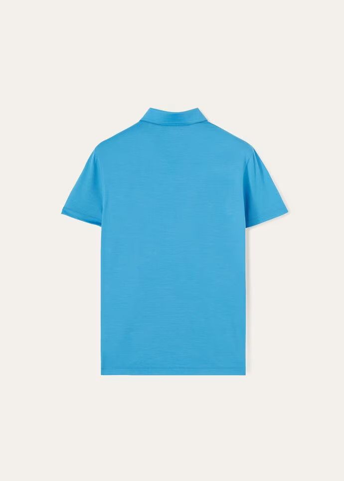 Loro Piana o1w1db10724 Polo Shirt in Blue Size US XXL / EU 58 / 5 - 2 Thumbnail