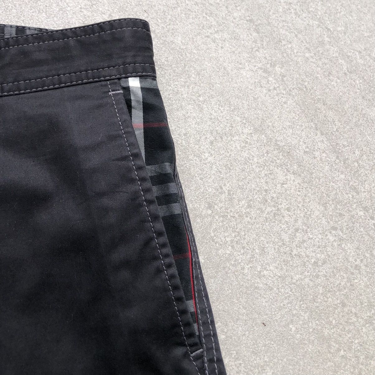 Burberry Burberry Black Label Men’s Cargo Pocket Black Pants Size US 32 / EU 48 - 5 Thumbnail