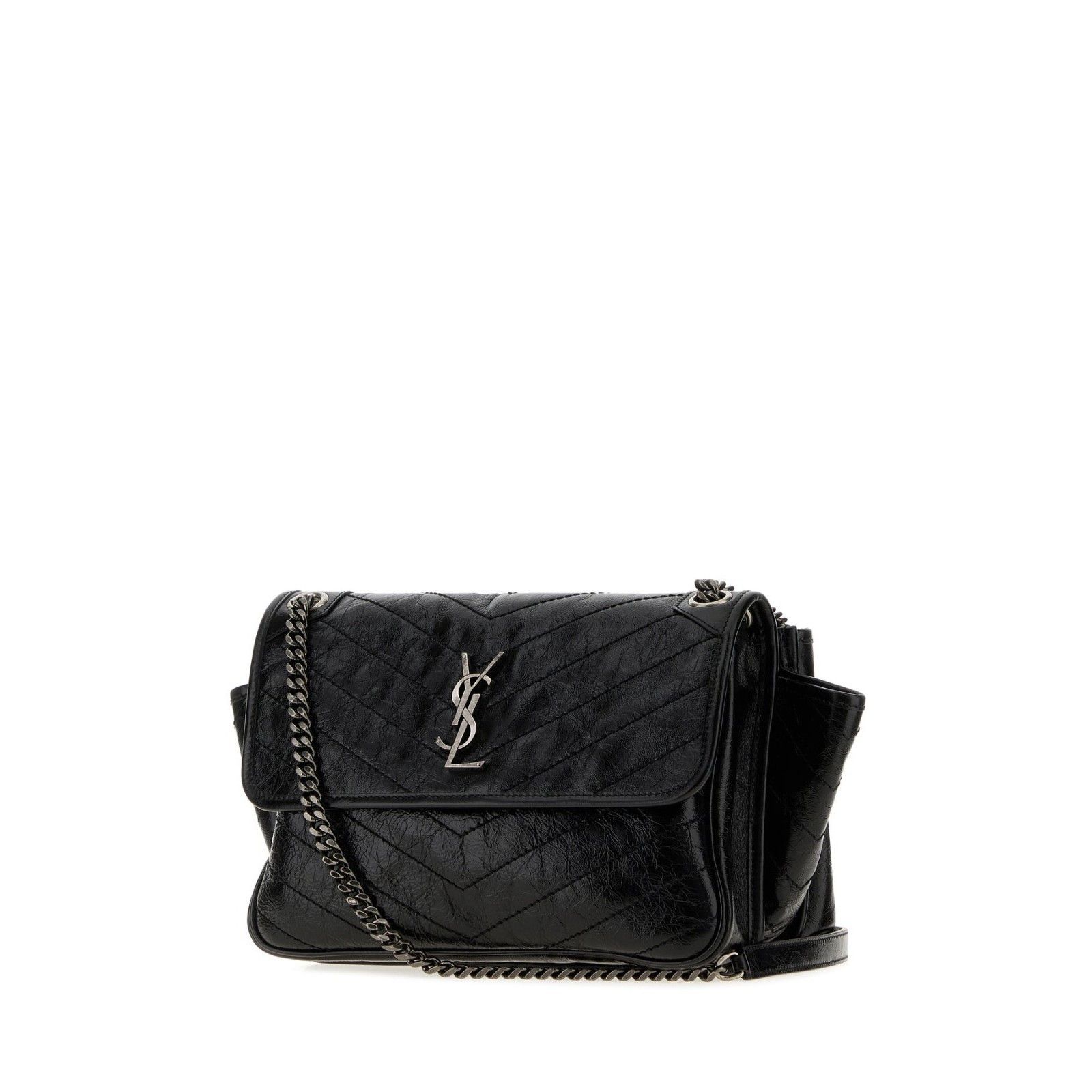Saint Laurent Paris SAINT LAURENT Niki Tripouch Black Shoulder Bag New & Authent Size ONE SIZE - 2 Thumbnail