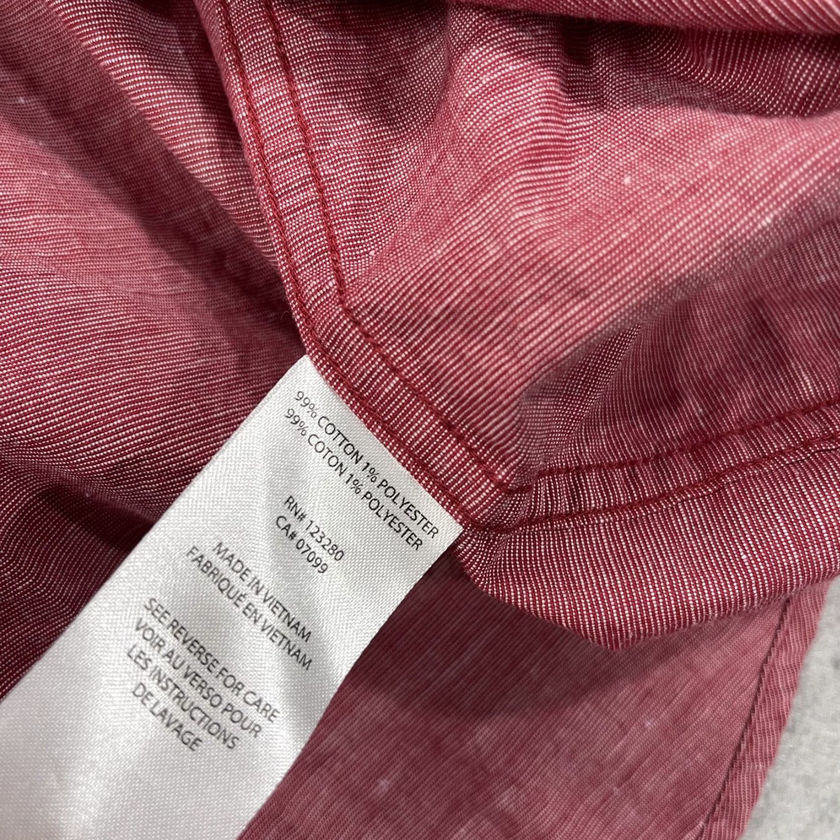 TravisMathew Travis Mathew Shirt Mens 3XL Red Button-Up Casual Cotton Camp Short Sleeve Classic Colorful Studebaker Size US XXL / EU 58 / 5 - 4 Thumbnail