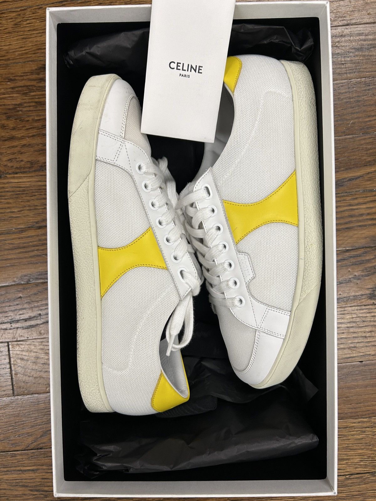Celine WB! Triomphe Mesh Sneakers Size US 9 / EU 42 - 2 Thumbnail