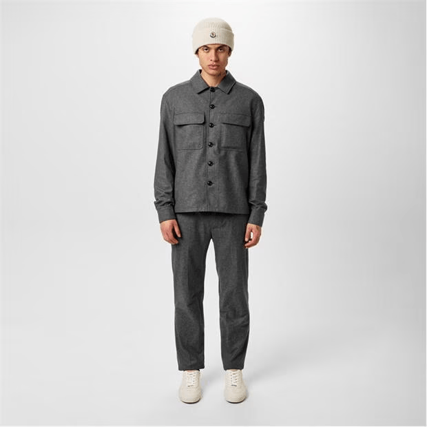 Moncler Cashmere Blend Shirt Jacket Size US XL / EU 56 / 4 - 4 Thumbnail
