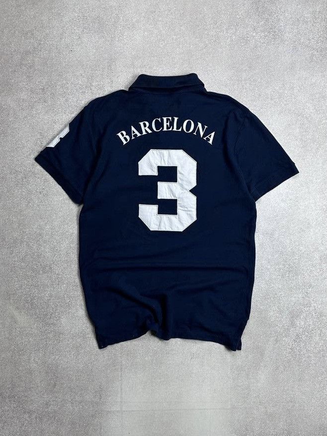 Vintage Vintage Barcelona Chief Keef Style Hype Polo Shirt Y2K L Size US L / EU 52-54 / 3 - 3 Thumbnail