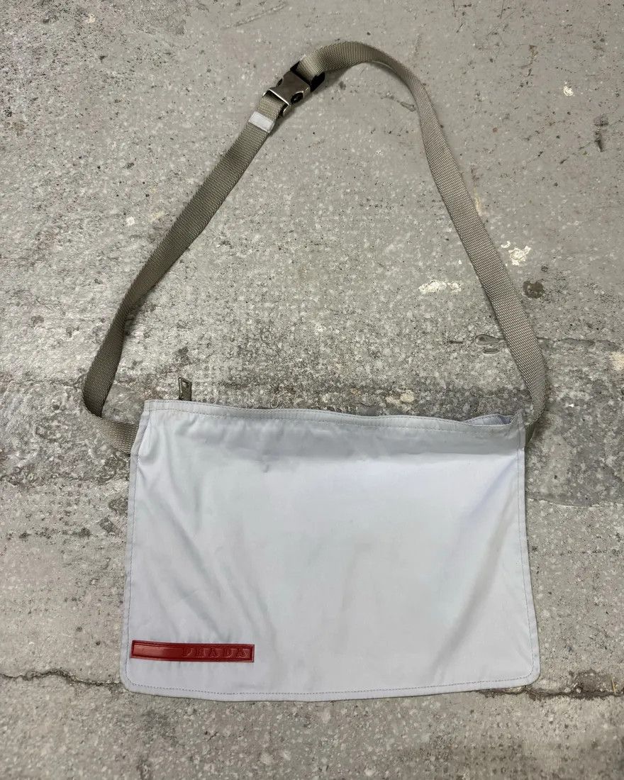 Archival Clothing × Prada × Vintage SS2000 Prada Nylon Linea Rossa  