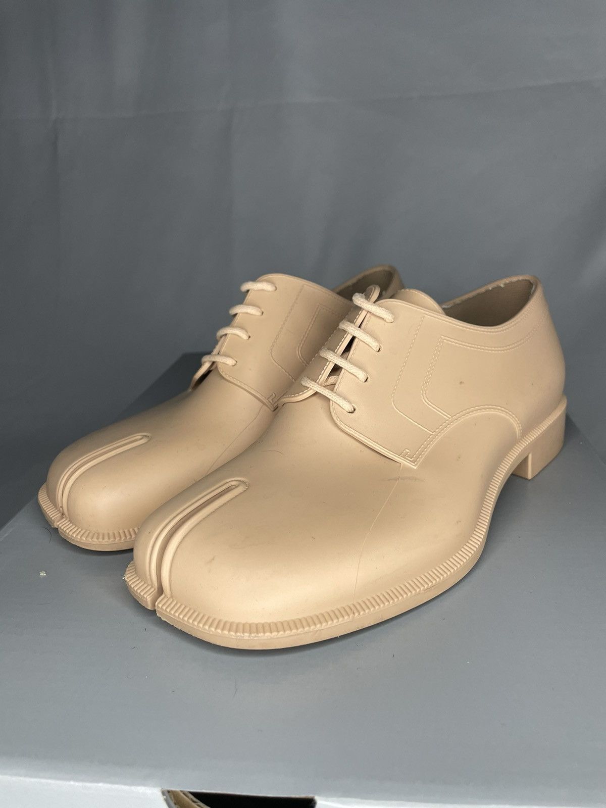 Maison Margiela Maison Margiela Rubber Tabi Derbys Size US 6 / IT 36 - 1 Thumbnail